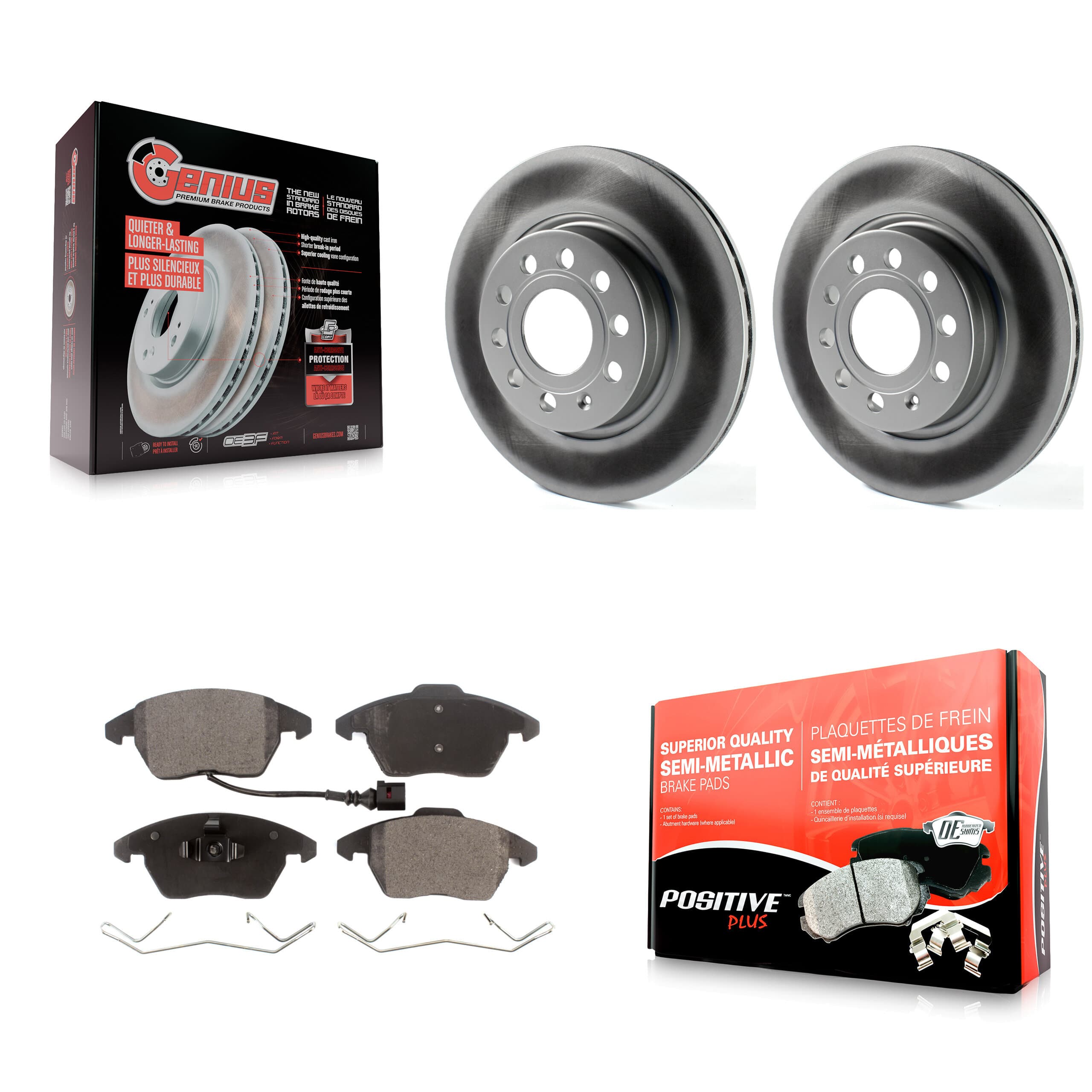 Transit Auto - KGF-100457 - Front Disc Brake Kits image 1