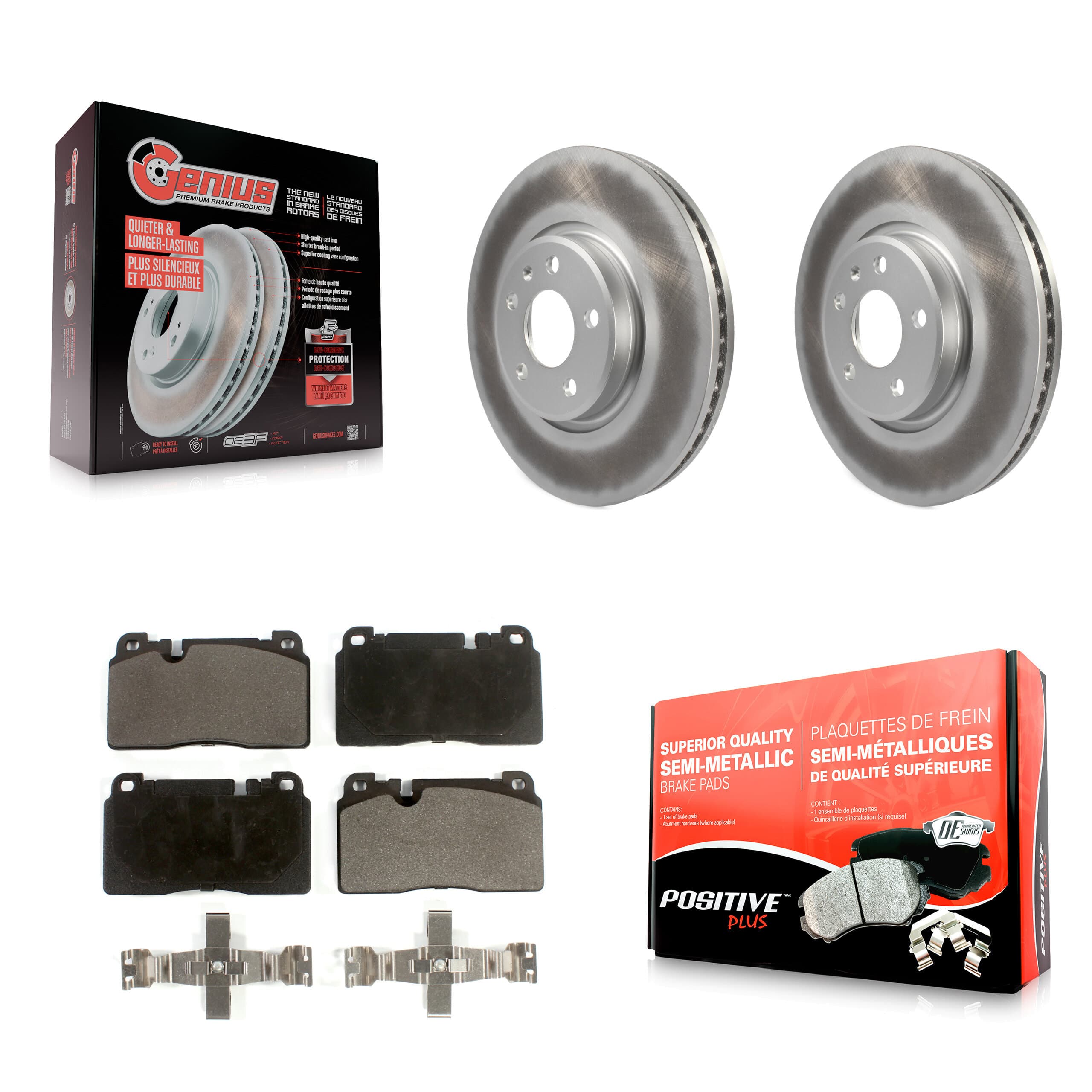 Transit Auto - KGF-100462 - Front Disc Brake Kits image 1