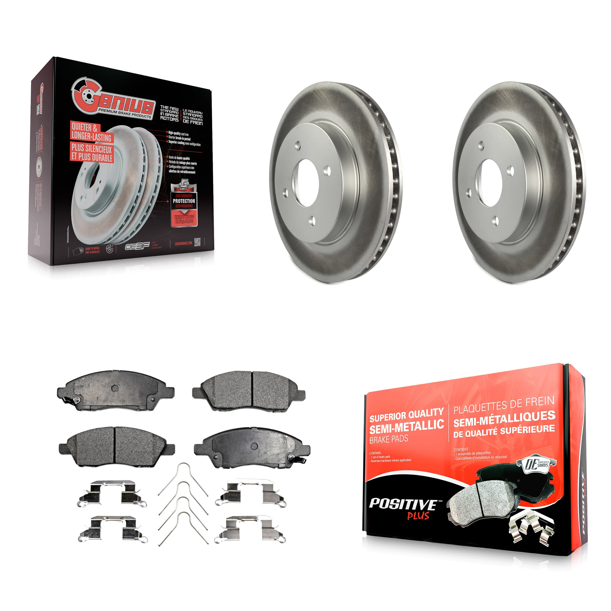 Transit Auto - KGF-100470 - Front Disc Brake Kits image 1