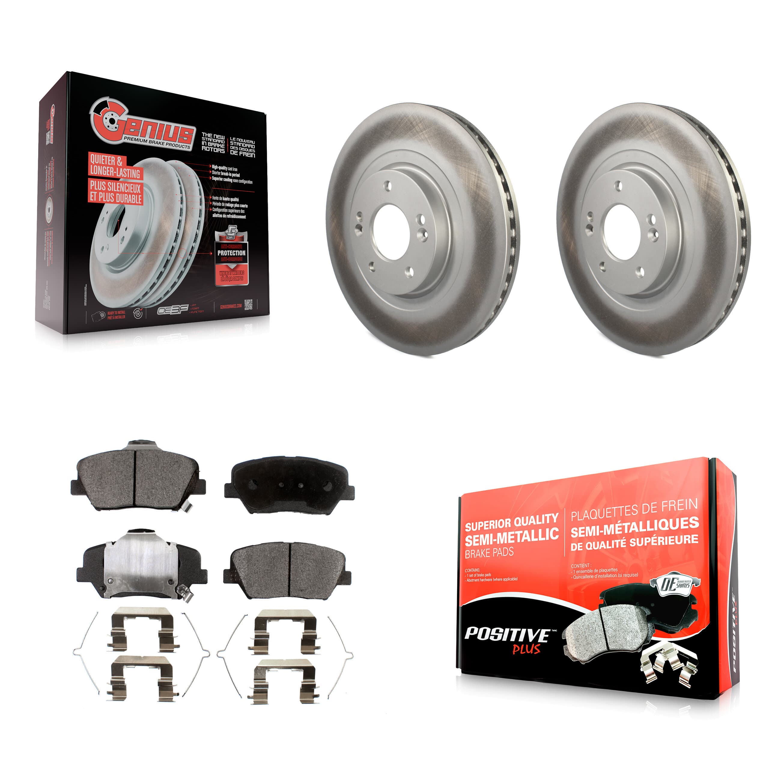 Transit Auto - KGF-100476 - Front Disc Brake Kits image 1