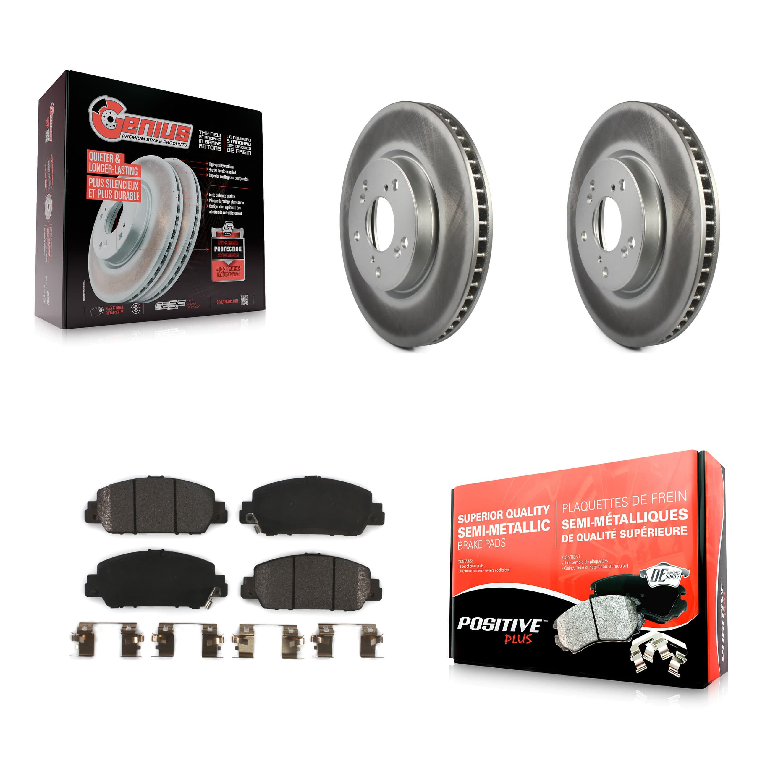 Transit Auto - KGF-100481 - Front Disc Brake Kits image 1