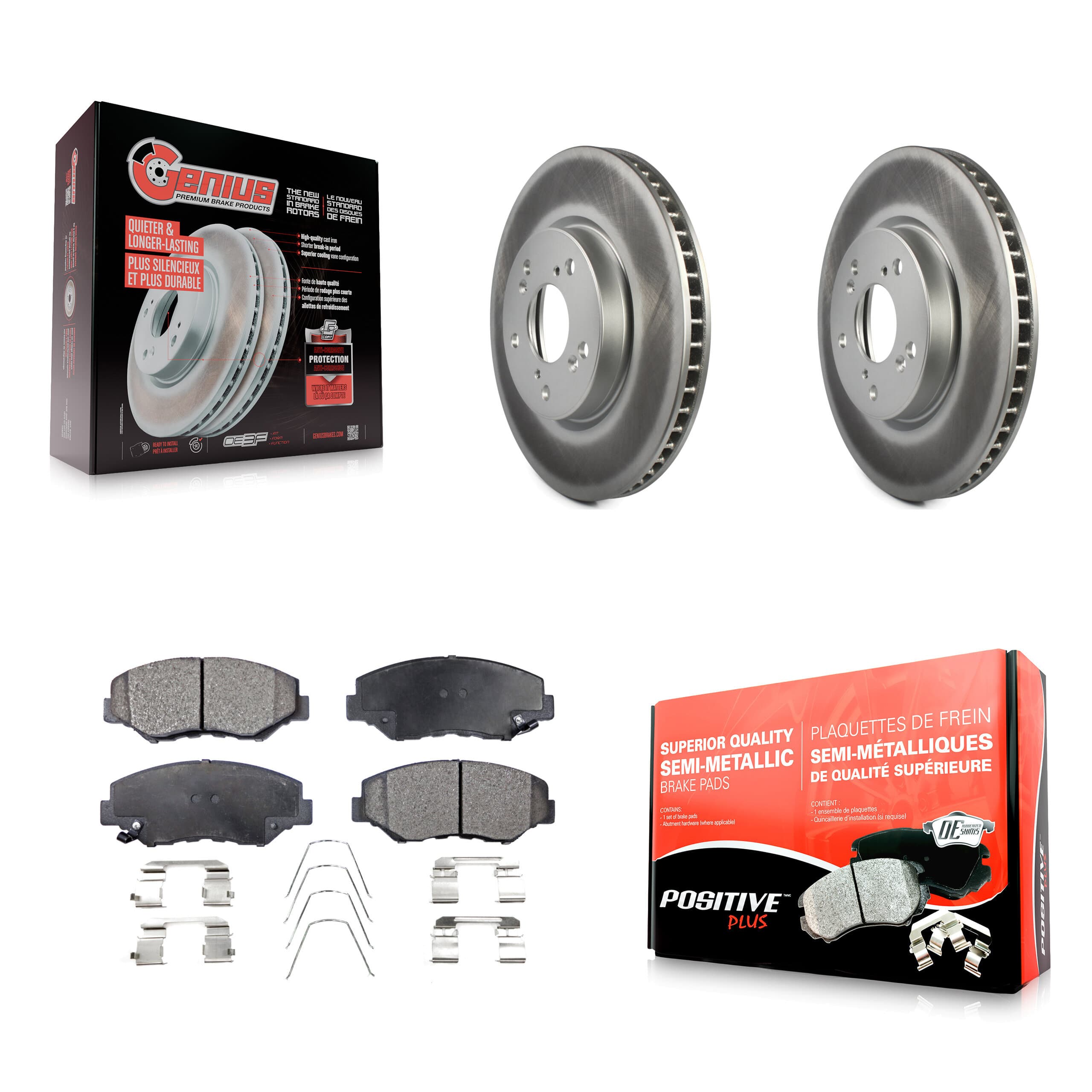 Transit Auto - KGF-100482 - Front Disc Brake Kits image 1