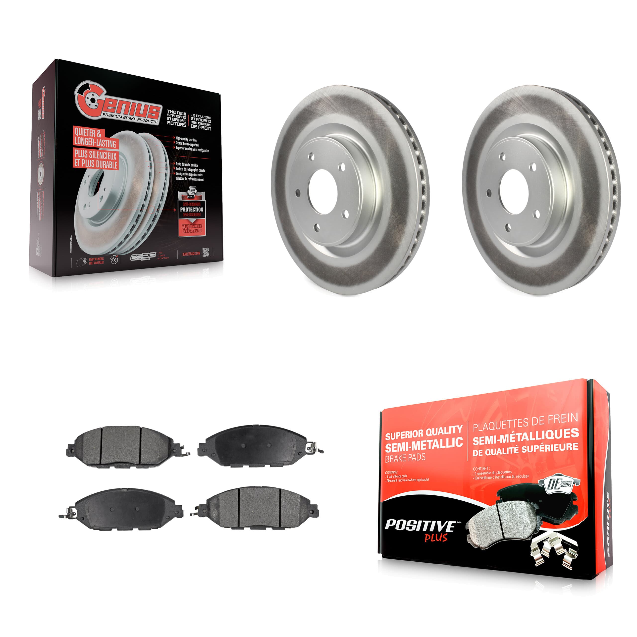 Transit Auto - KGF-100487 - Front Disc Brake Kits image 1