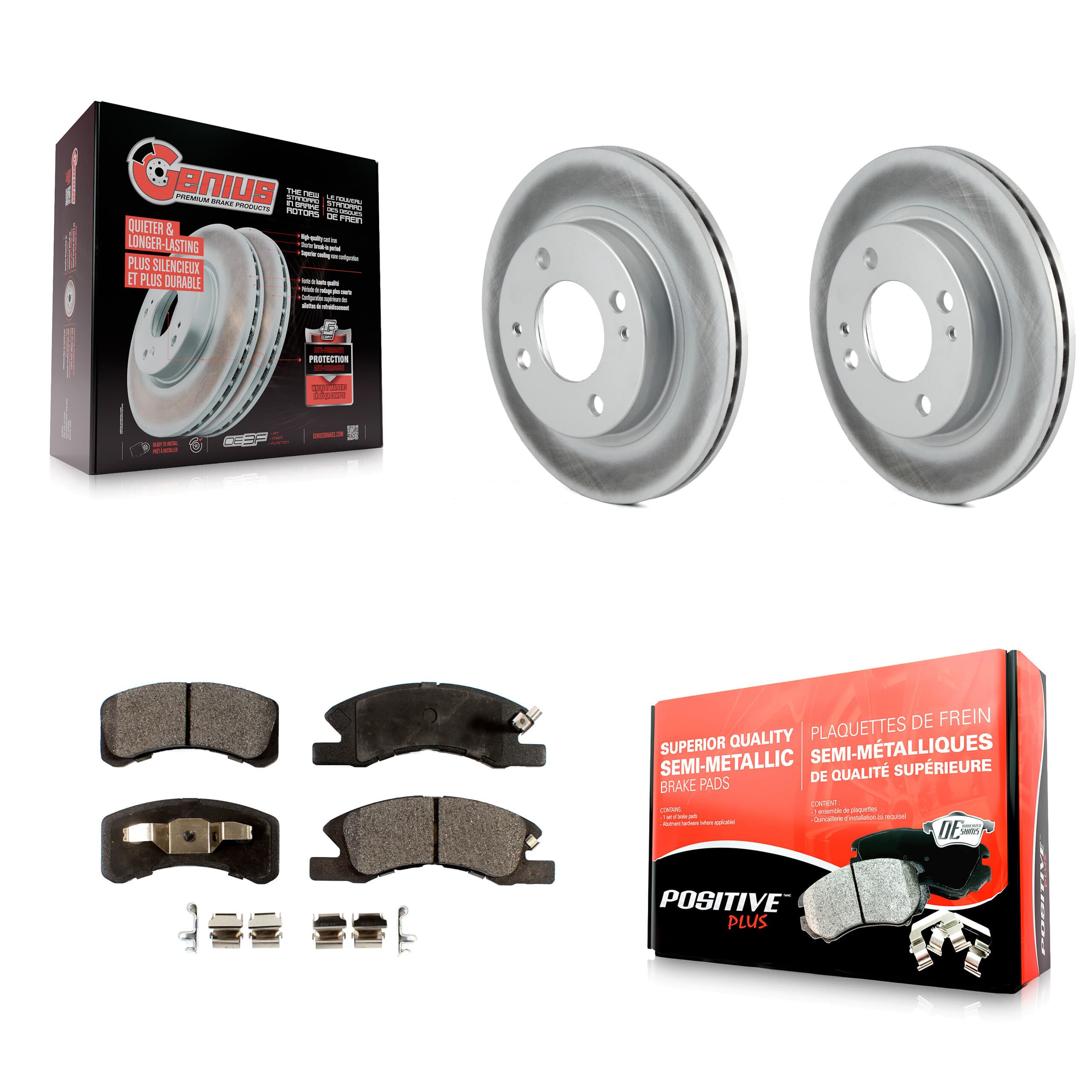 Transit Auto - KGF-100492 - Front Disc Brake Kits image 1