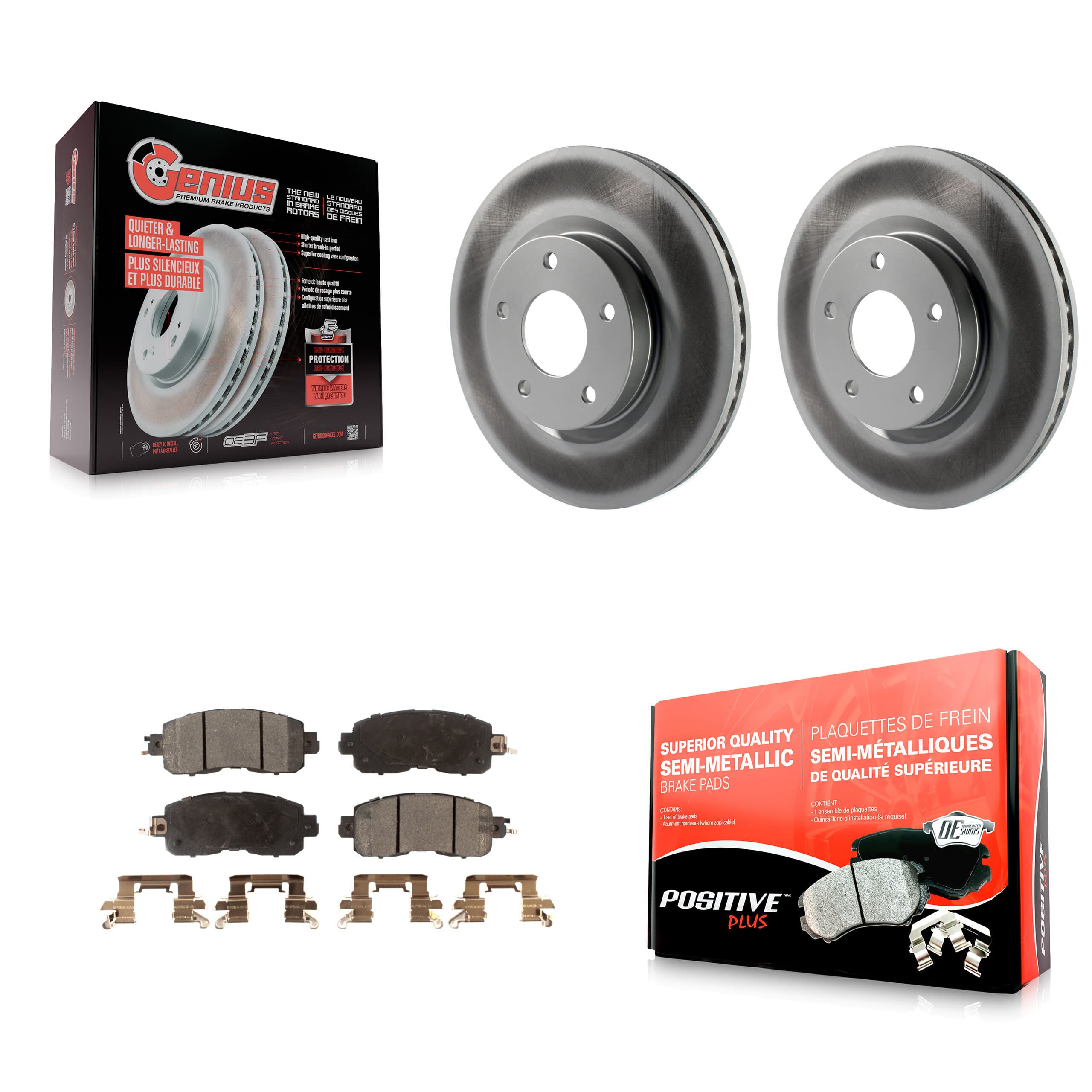 Transit Auto - KGF-100506 - Front Disc Brake Kits image 1