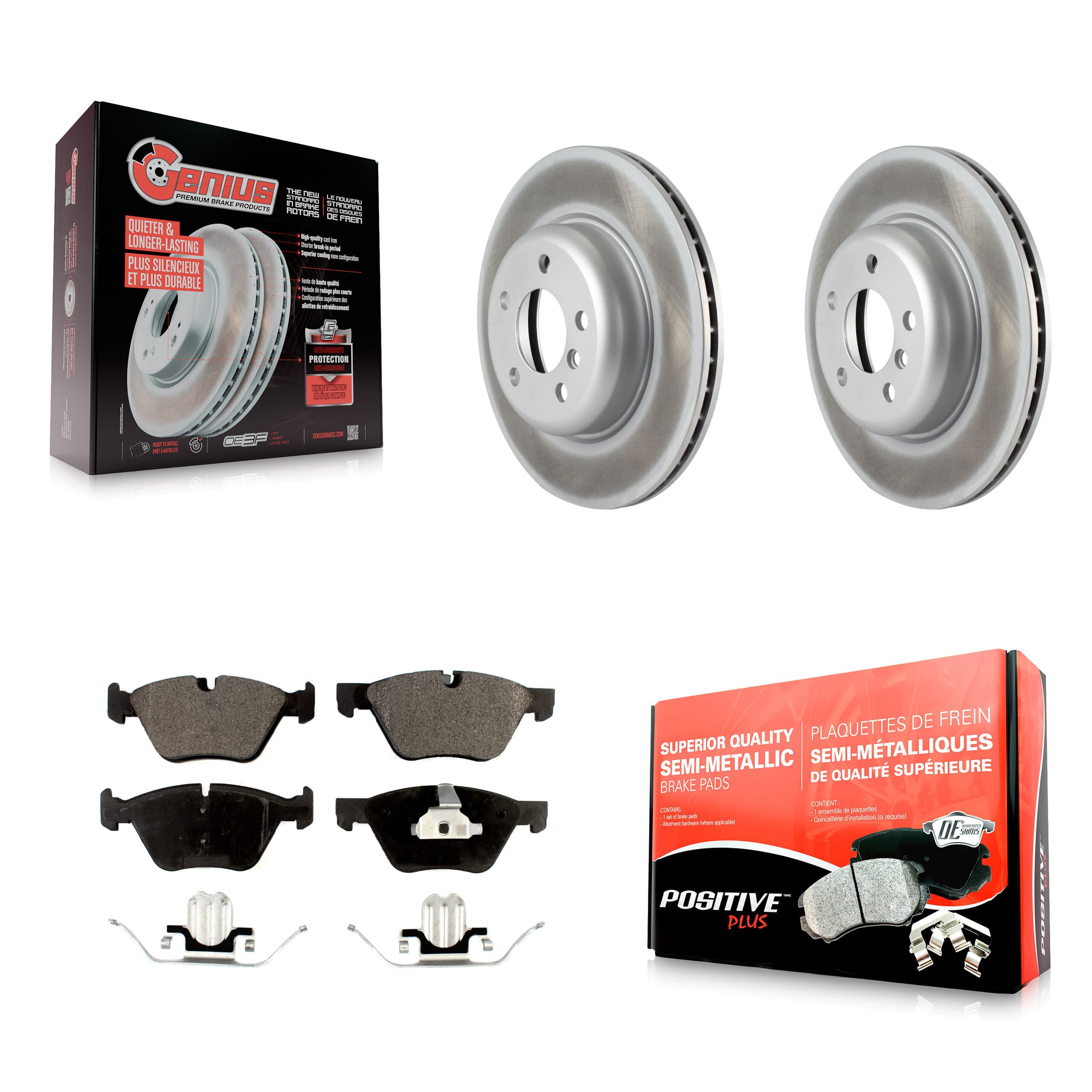 Transit Auto - KGF-100516 - Front Disc Brake Kits image 1