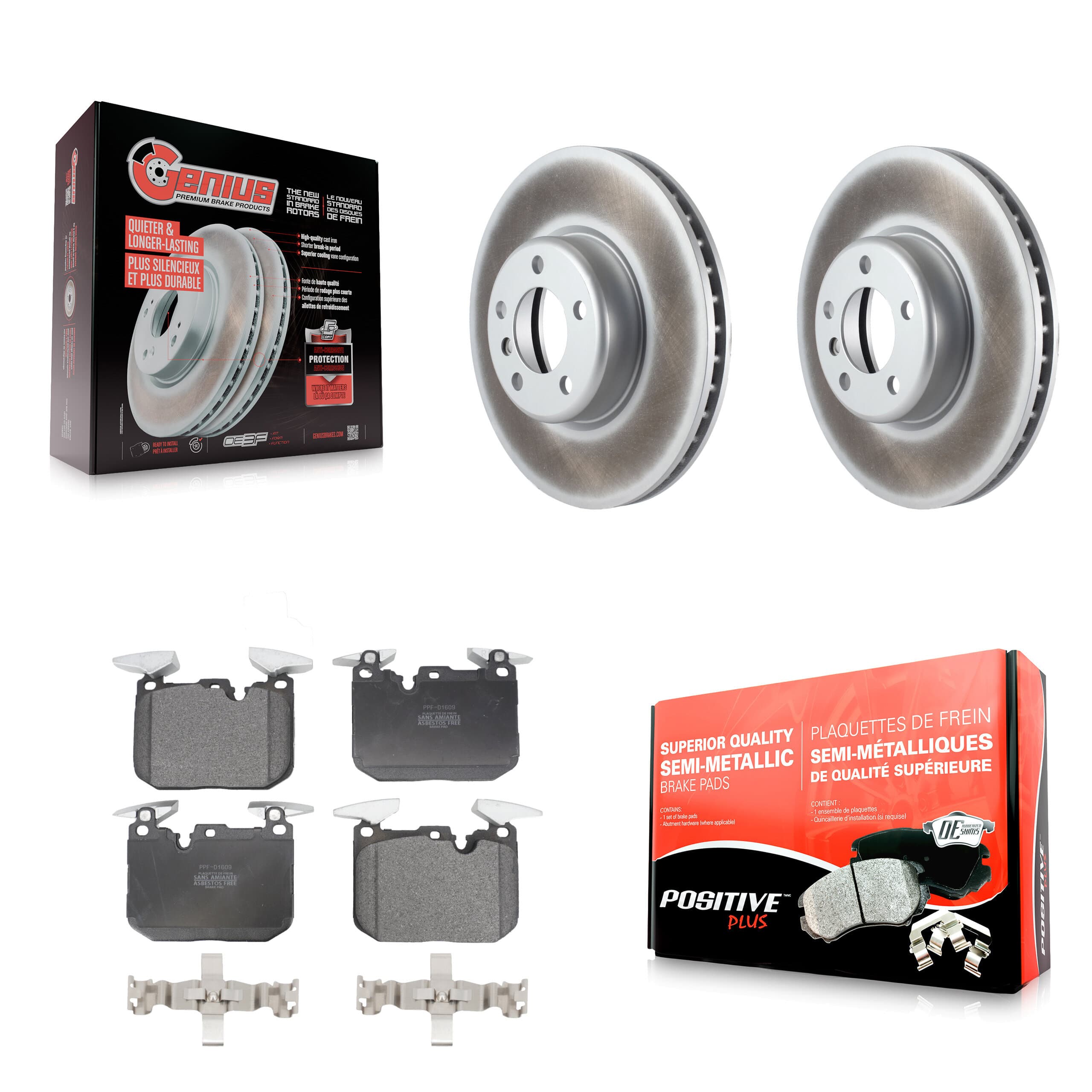 Transit Auto - KGF-100519 - Front Disc Brake Kits image 1