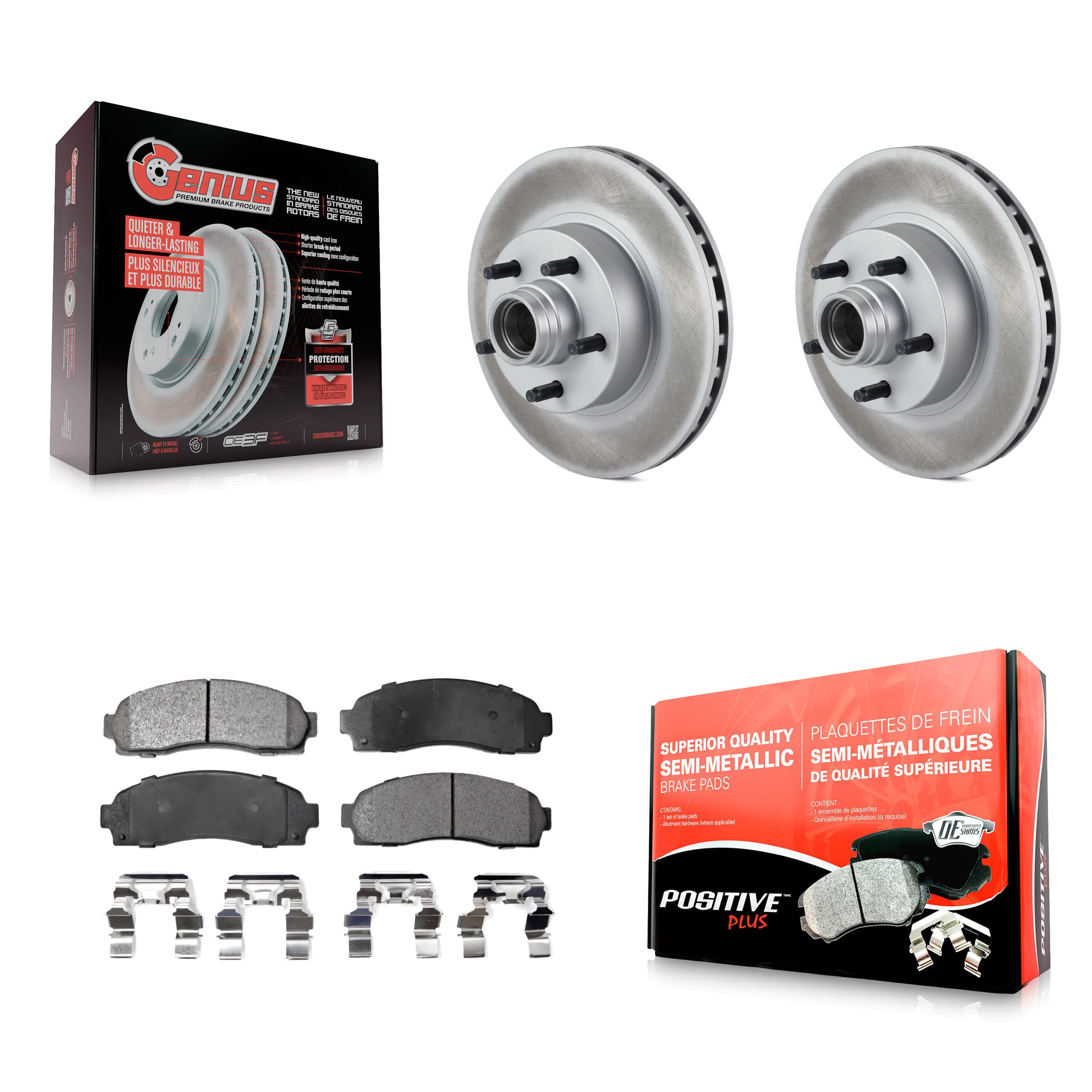 Transit Auto - KGF-100533 - Front Disc Brake Kits image 1