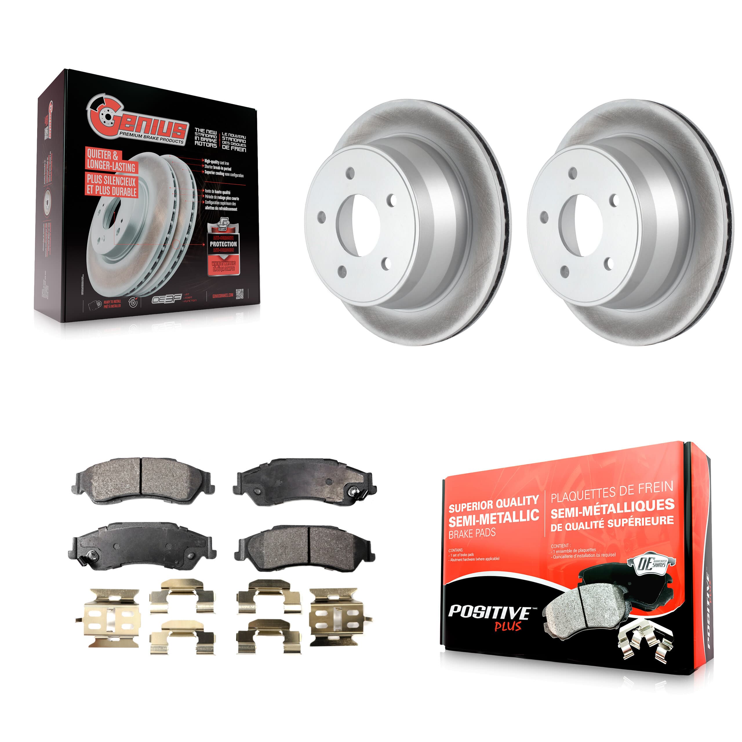 Transit Auto - KGF-101189 - Rear Disc Brake Kits image 1