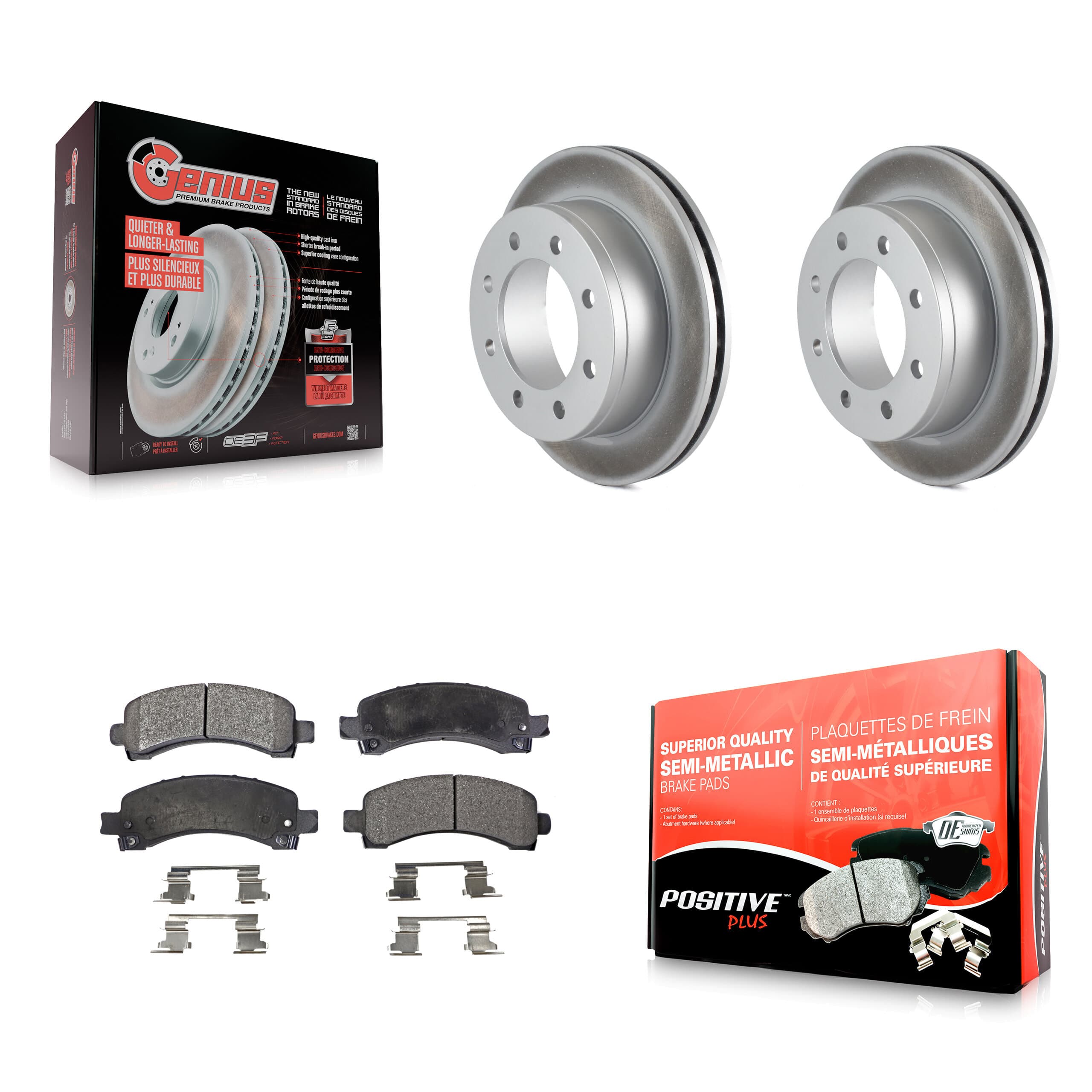Transit Auto - KGF-101195 - Rear Disc Brake Kits image 1