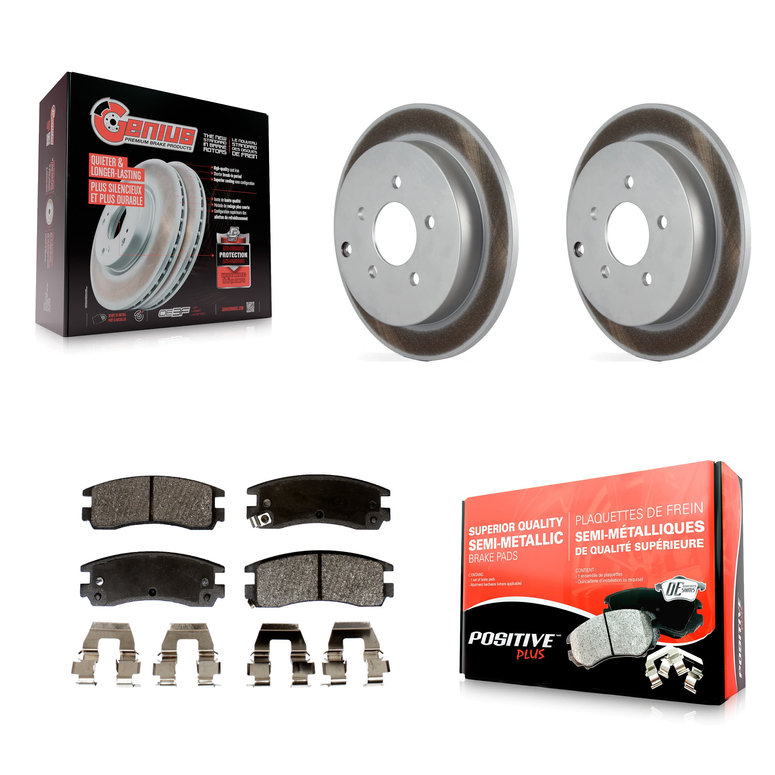 Transit Auto - KGF-101208 - Rear Disc Brake Kits image 1