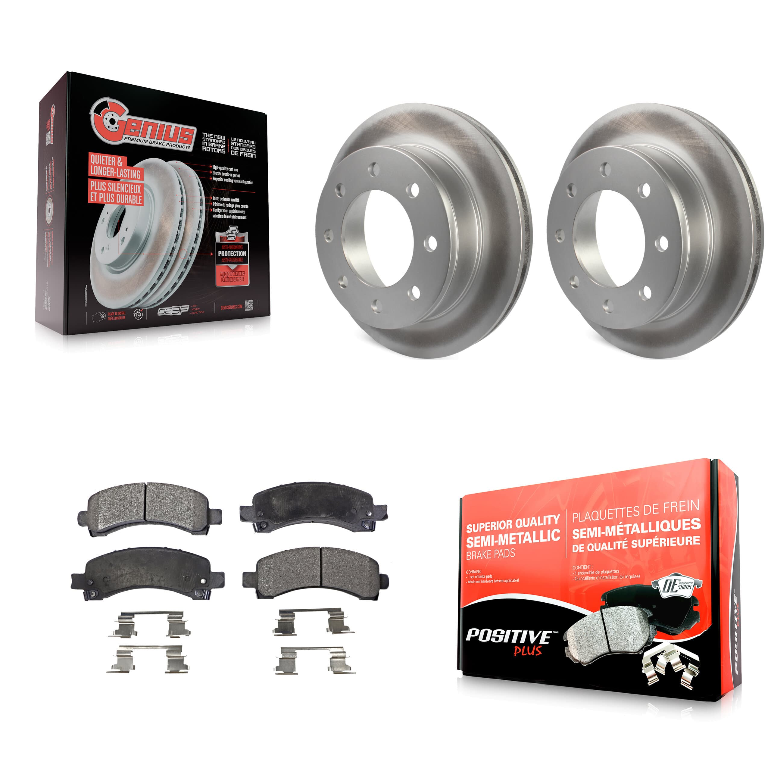 Transit Auto - KGF-101217 - Rear Disc Brake Kits image 1