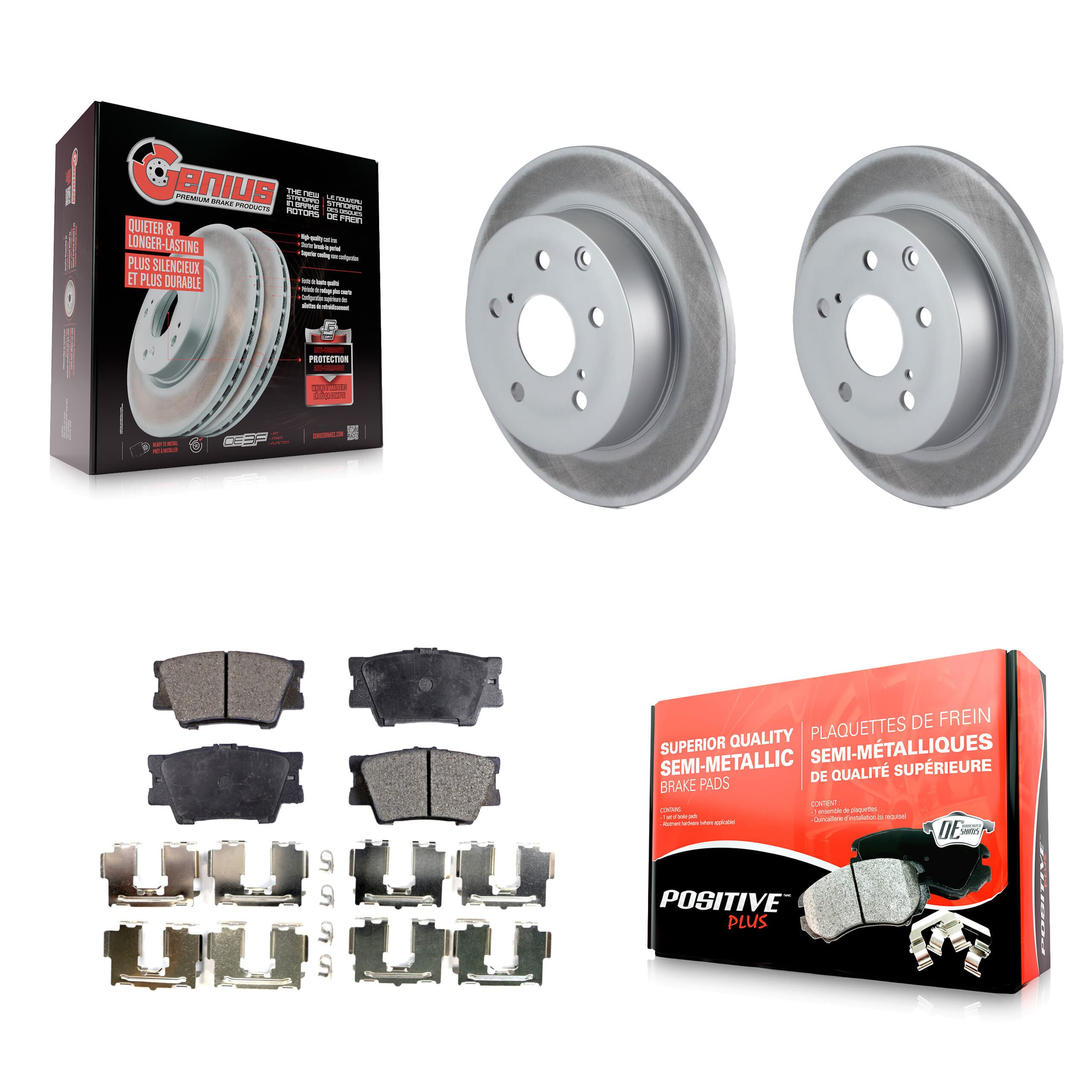 Transit Auto - KGF-101228 - Rear Disc Brake Kits image 1