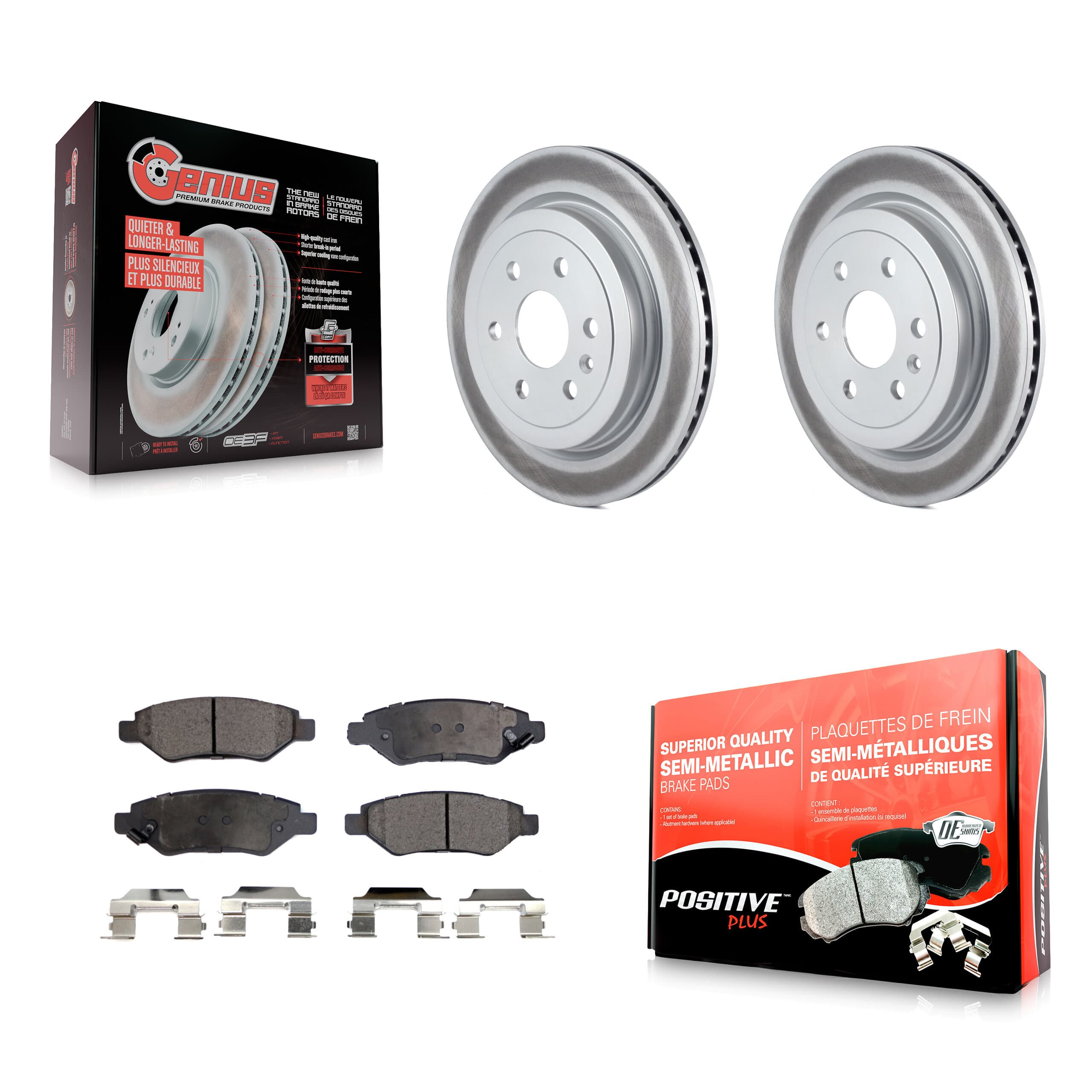 Transit Auto - KGF-101233 - Rear Disc Brake Kits image 1