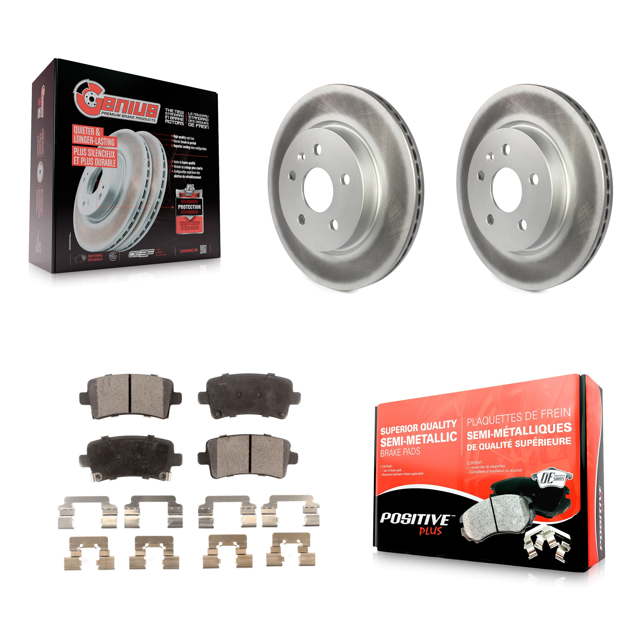 Transit Auto - KGF-101237 - Rear Disc Brake Kits image 1