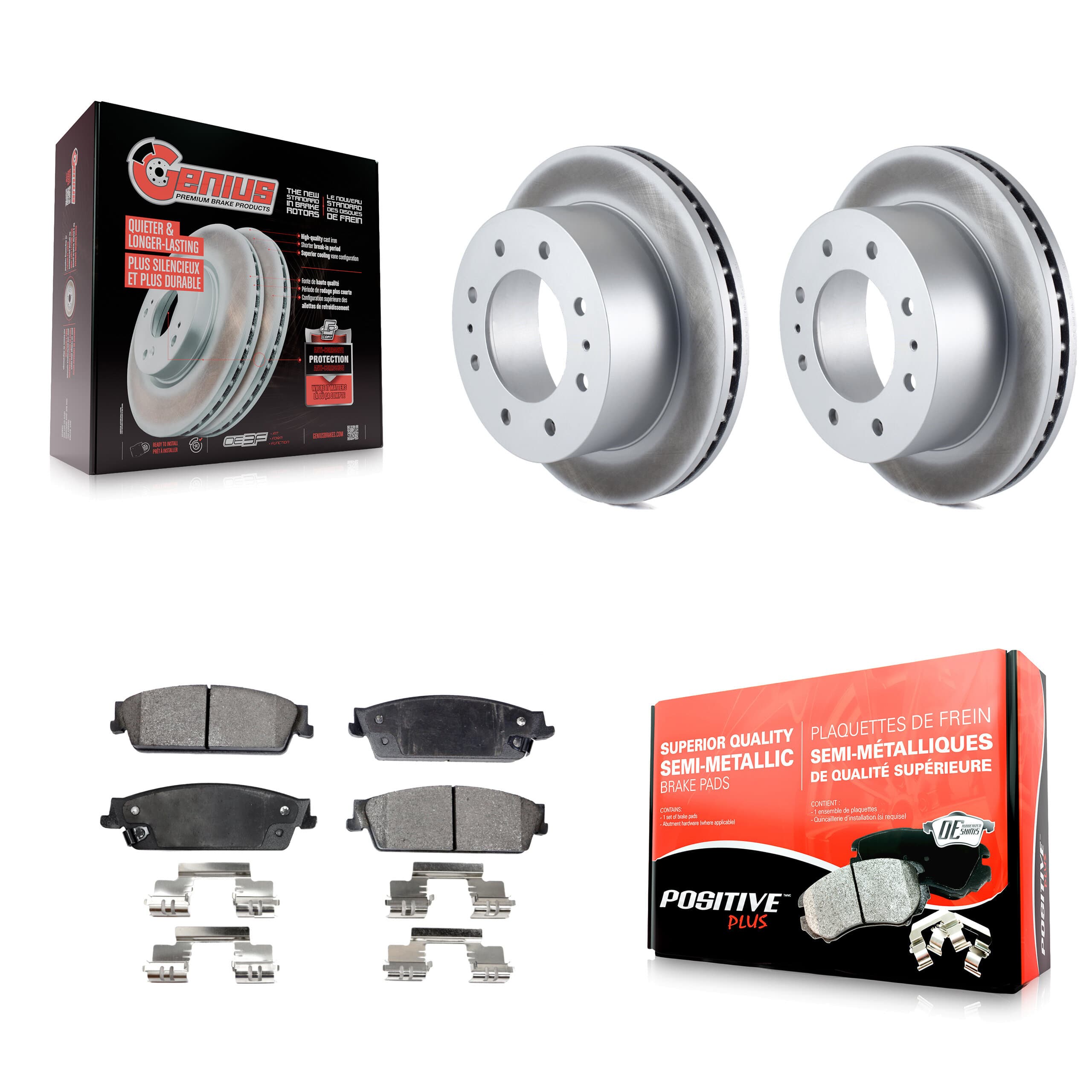 Transit Auto - KGF-101240 - Rear Disc Brake Kits image 1