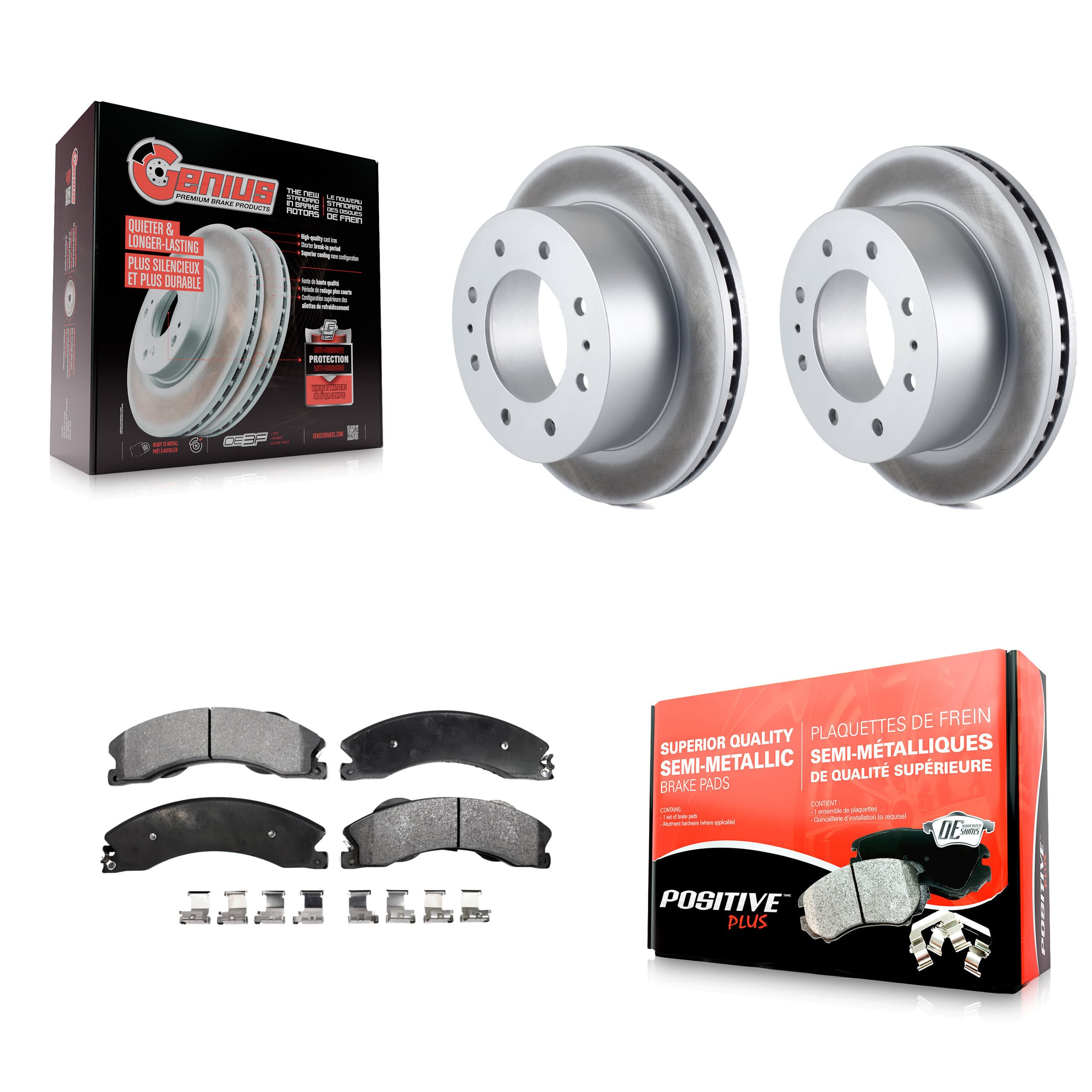 Transit Auto - KGF-101241 - Rear Disc Brake Kits image 1