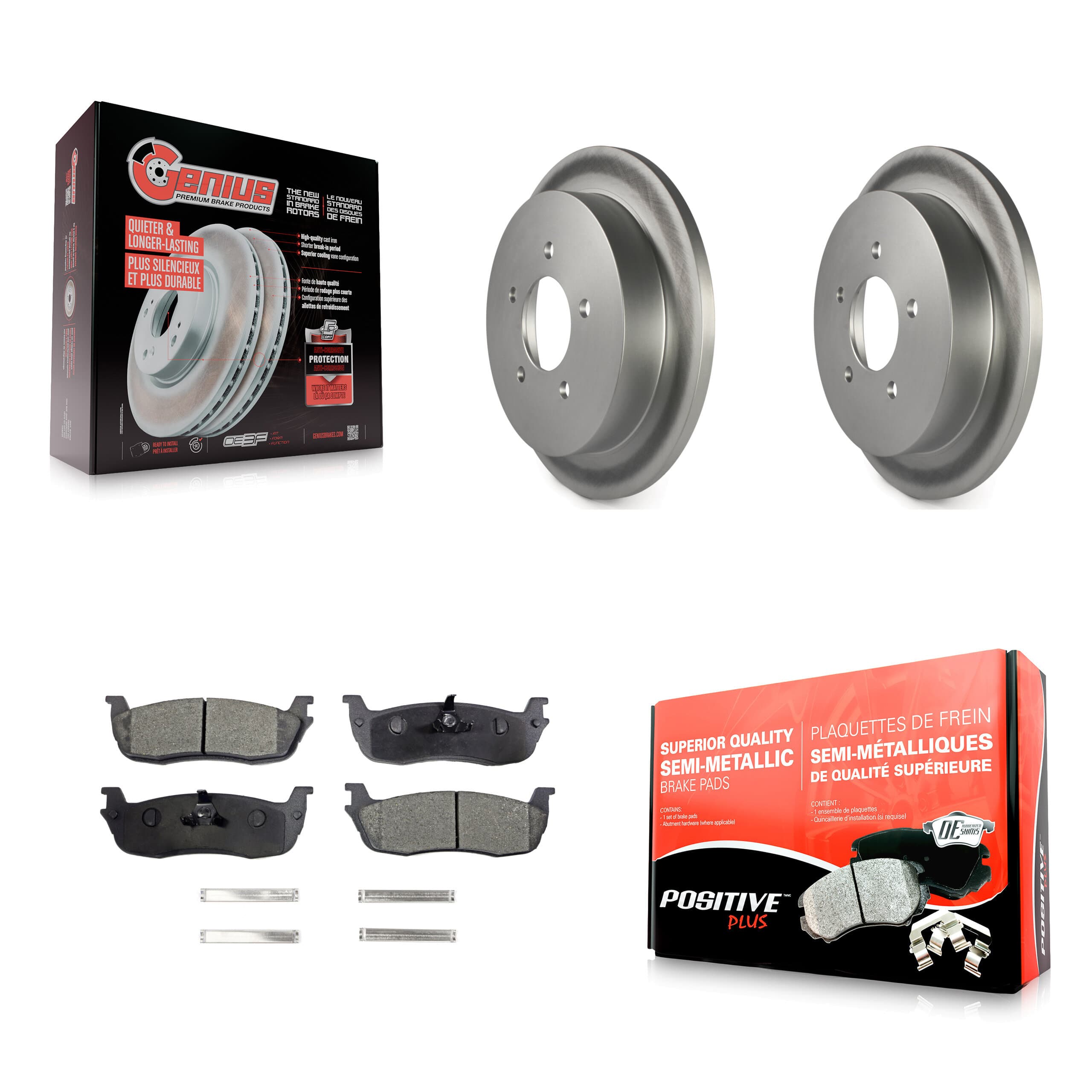 Transit Auto - KGF-101256 - Rear Disc Brake Kits image 1