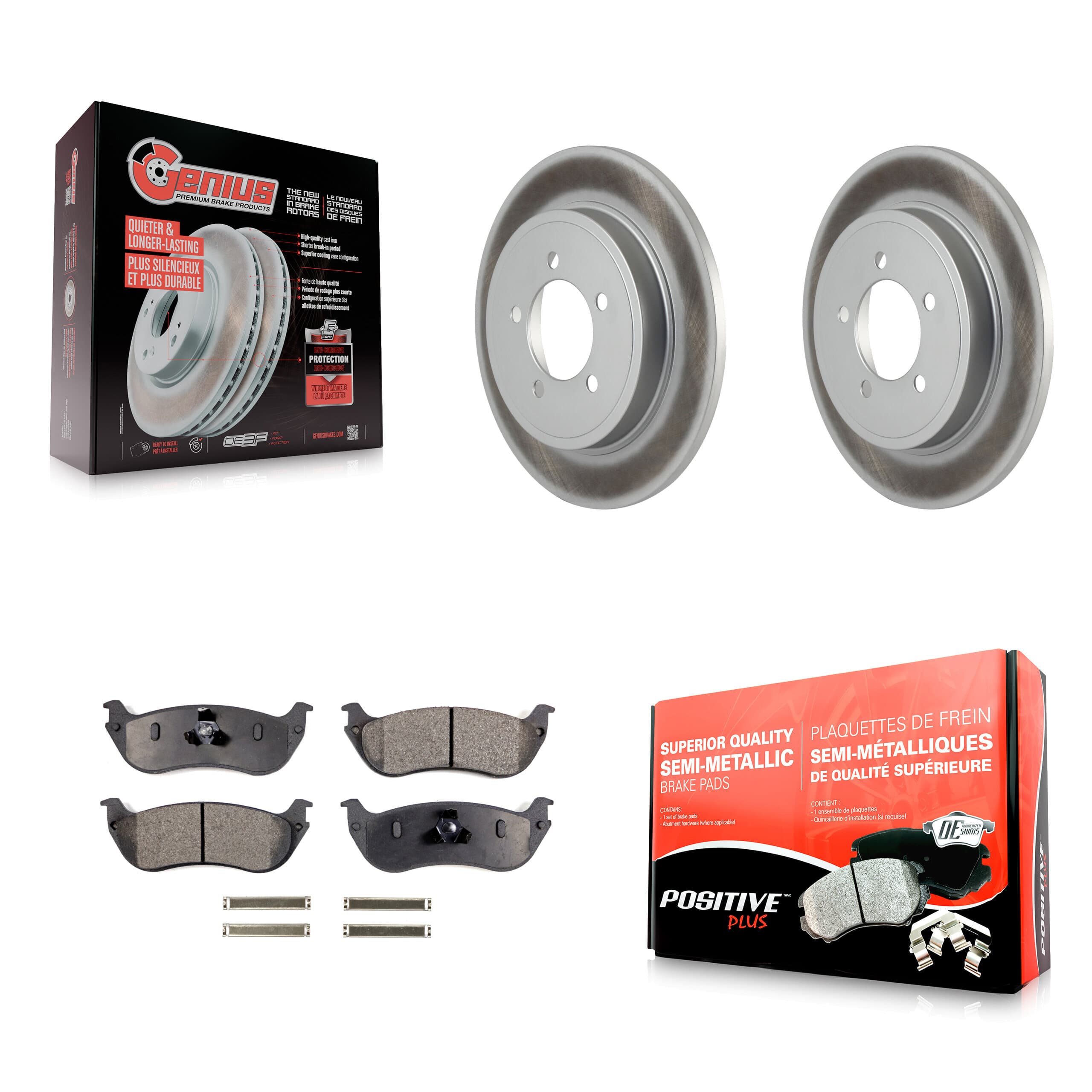 Transit Auto - KGF-101257 - Rear Disc Brake Kits image 1