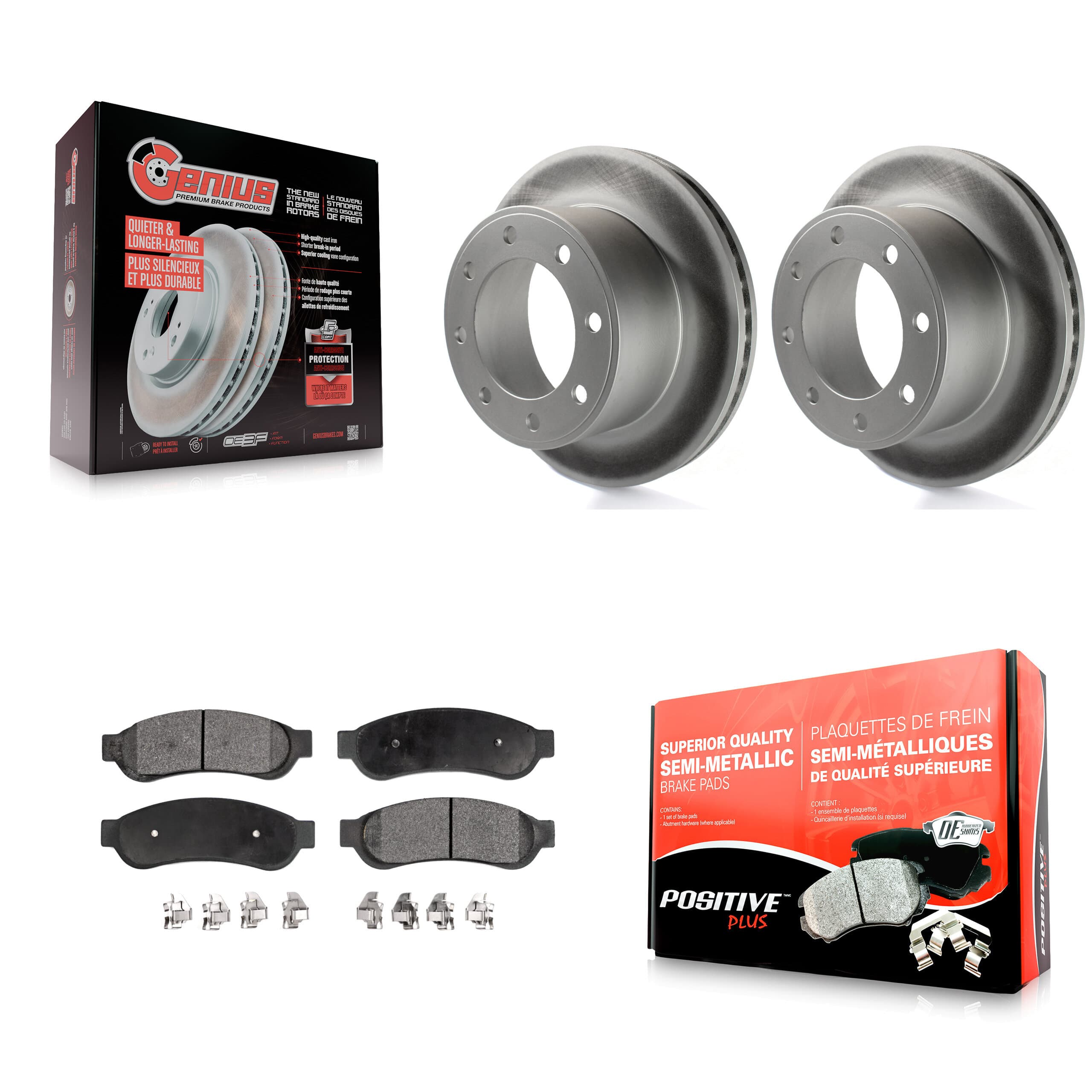 Transit Auto - KGF-101274 - Rear Disc Brake Kits image 1