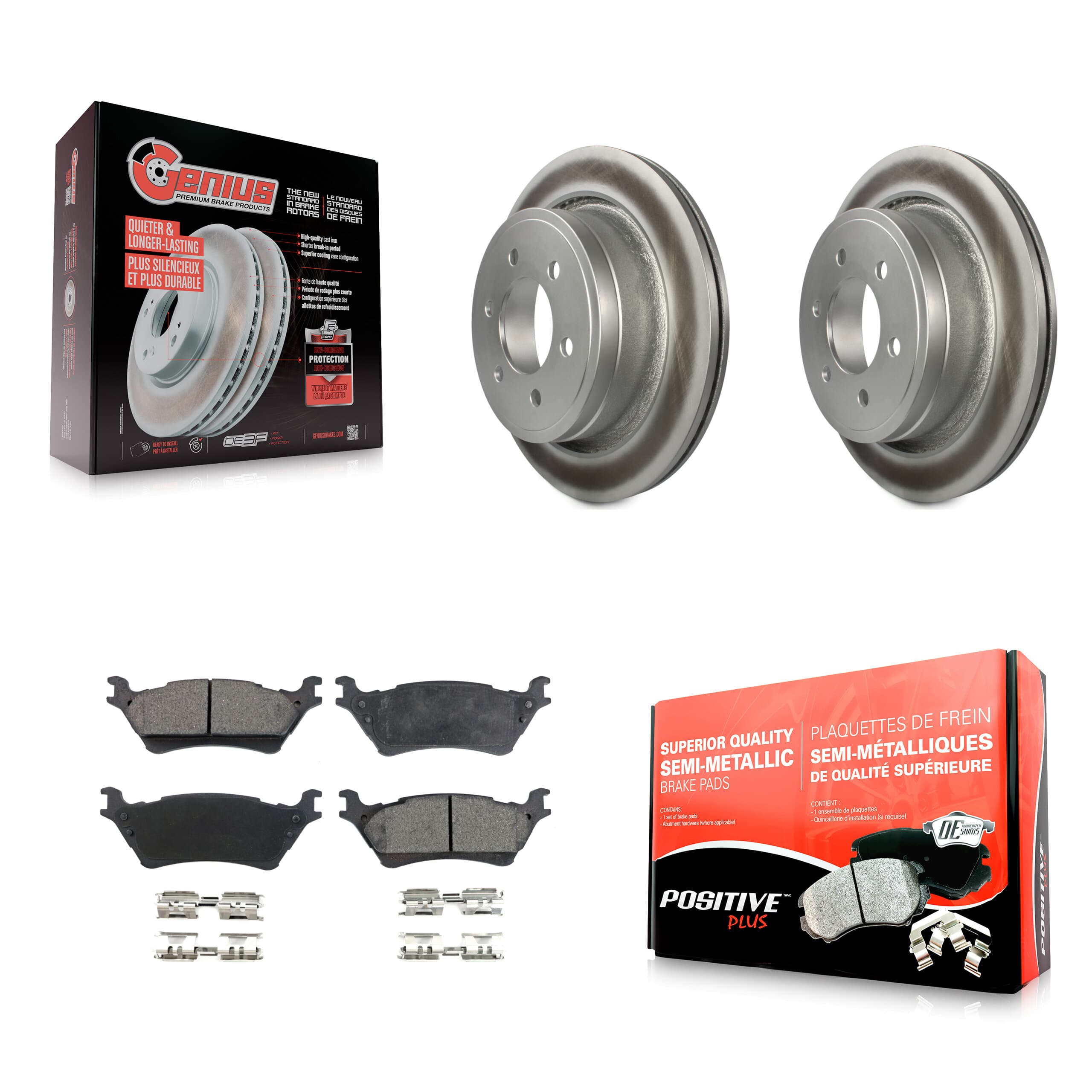 Transit Auto - KGF-101284 - Rear Disc Brake Kits image 1