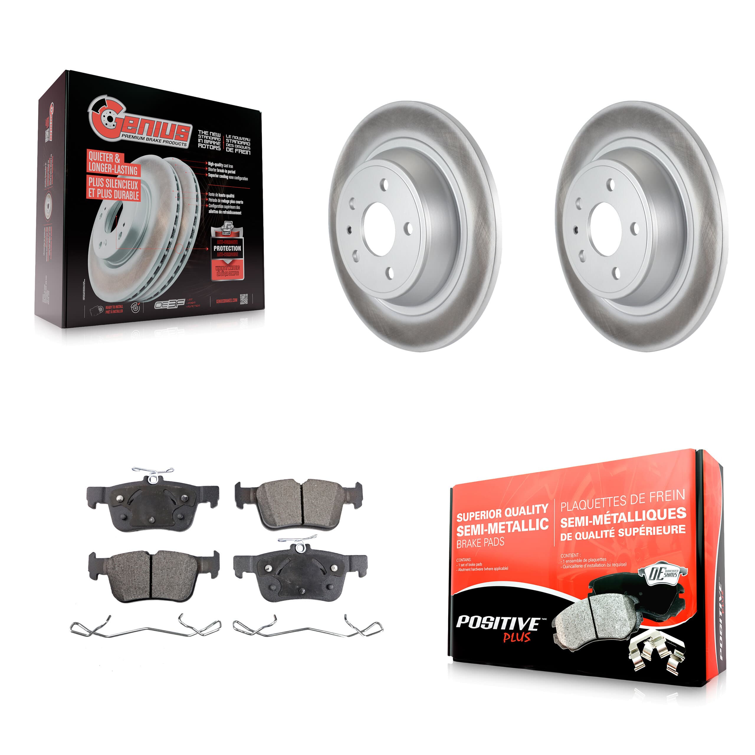 Transit Auto - KGF-101289 - Rear Disc Brake Kits image 1