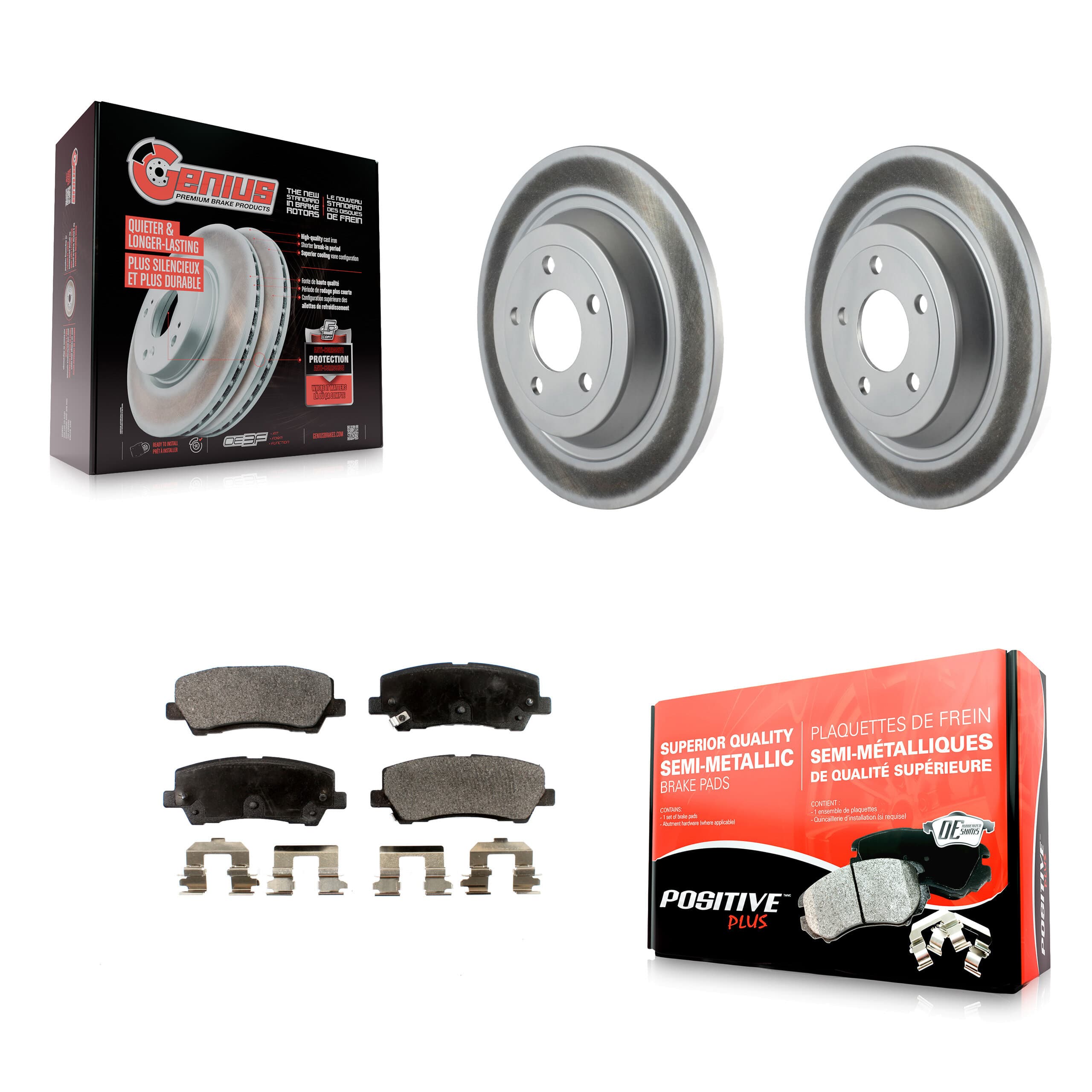Transit Auto - KGF-101293 - Rear Disc Brake Kits image 1