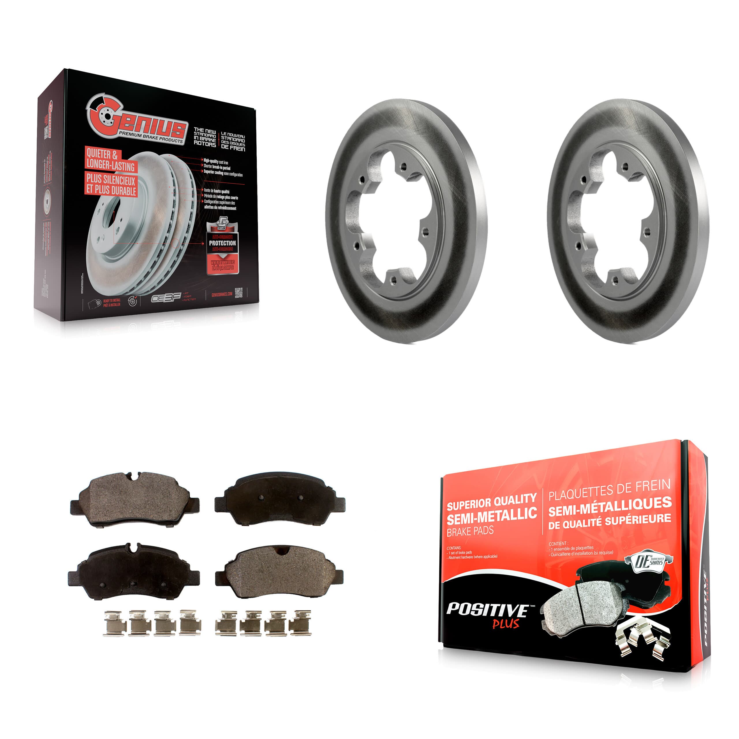 Transit Auto - KGF-101294 - Rear Disc Brake Kits image 1