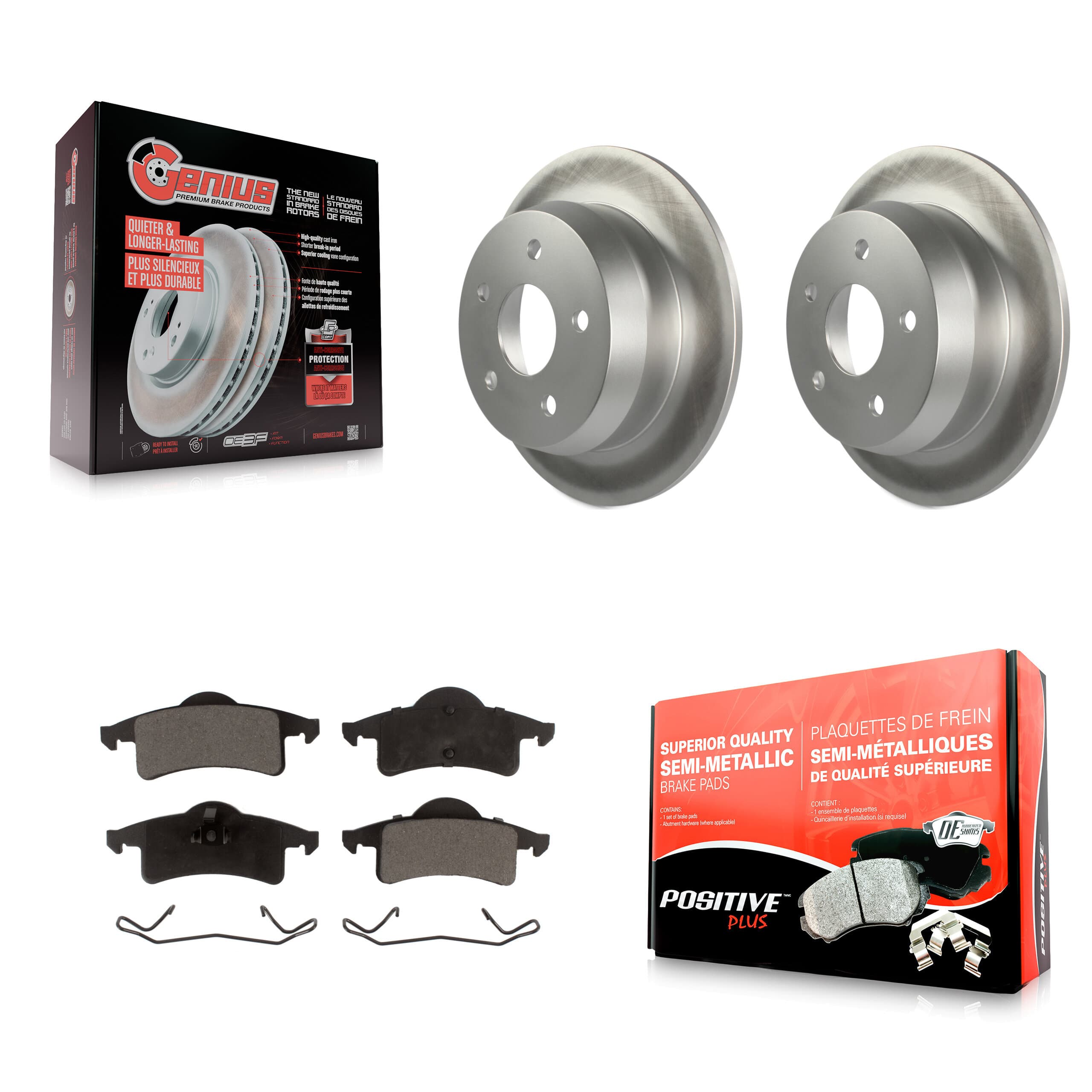 Transit Auto - KGF-101301 - Rear Disc Brake Kits image 1