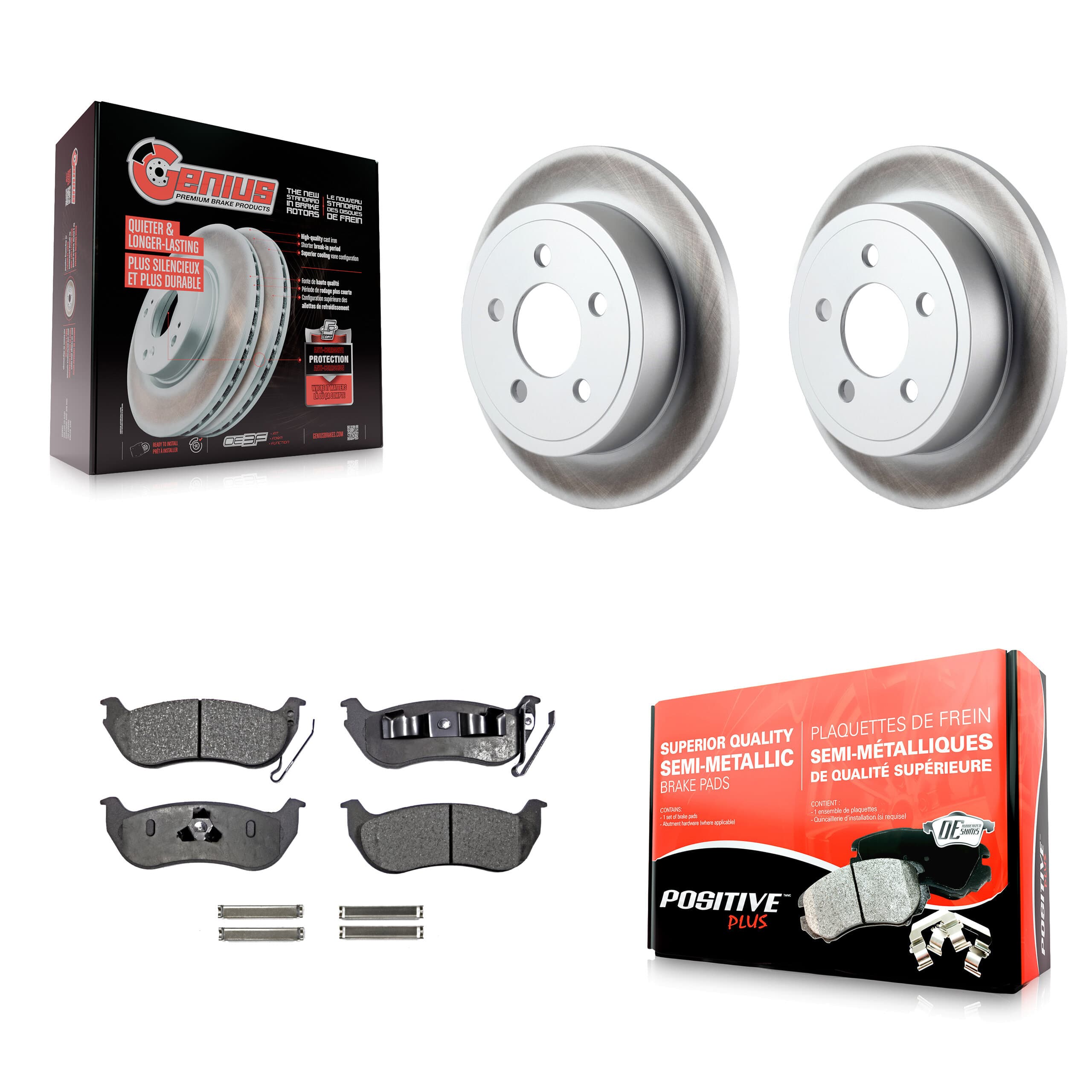 Transit Auto - KGF-101304 - Rear Disc Brake Kits image 1