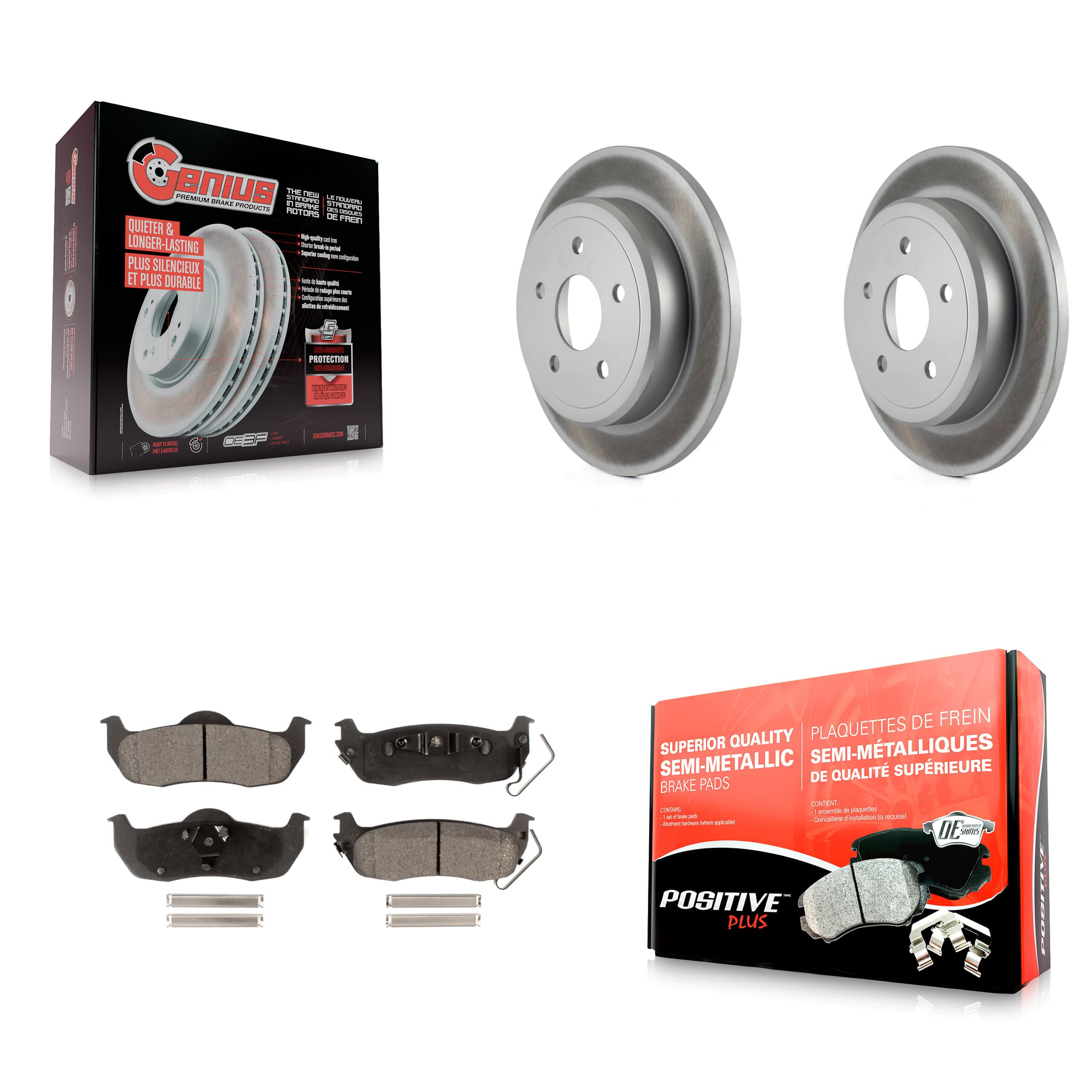 Transit Auto - KGF-101310 - Rear Disc Brake Kits image 1