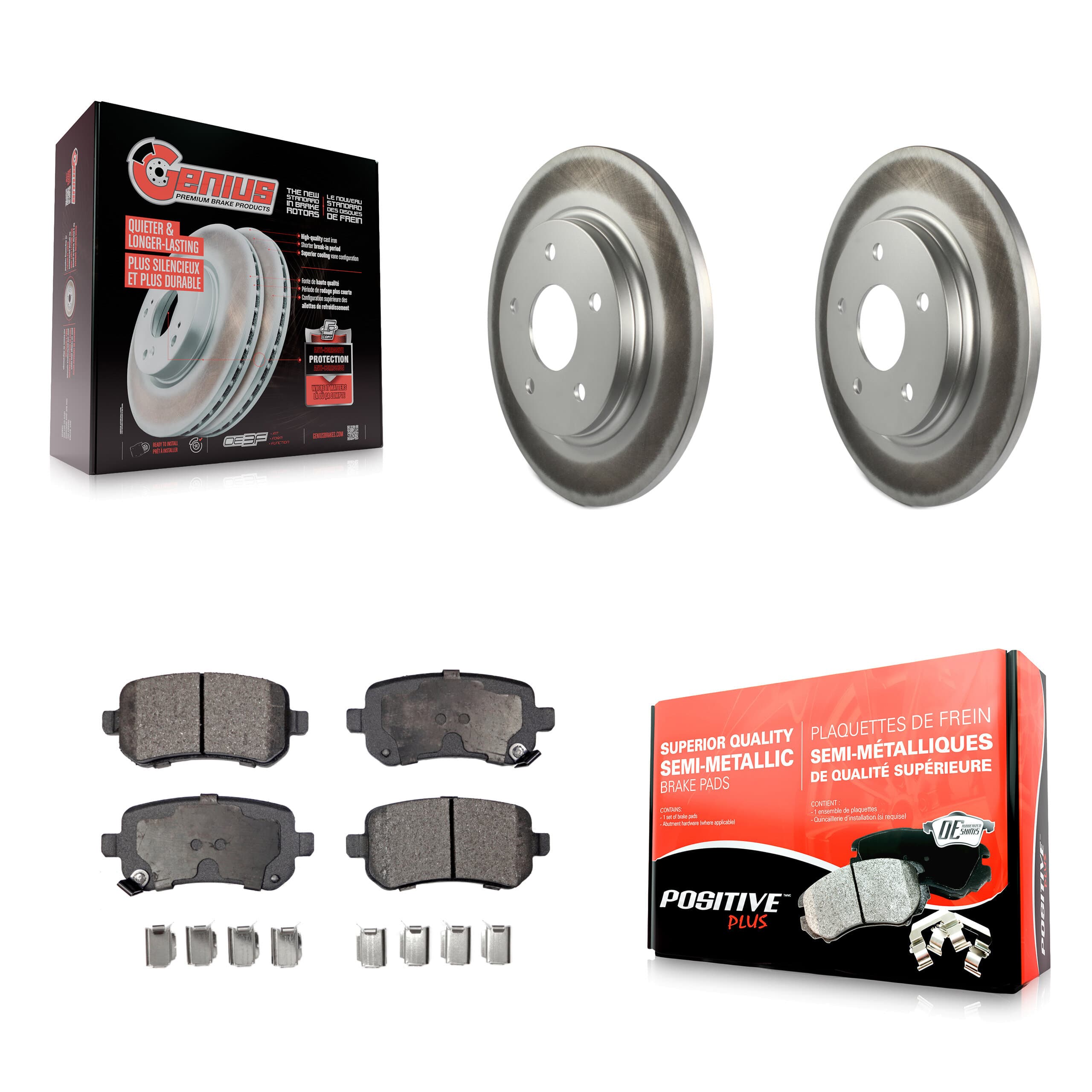 Transit Auto - KGF-101323 - Rear Disc Brake Kits image 1