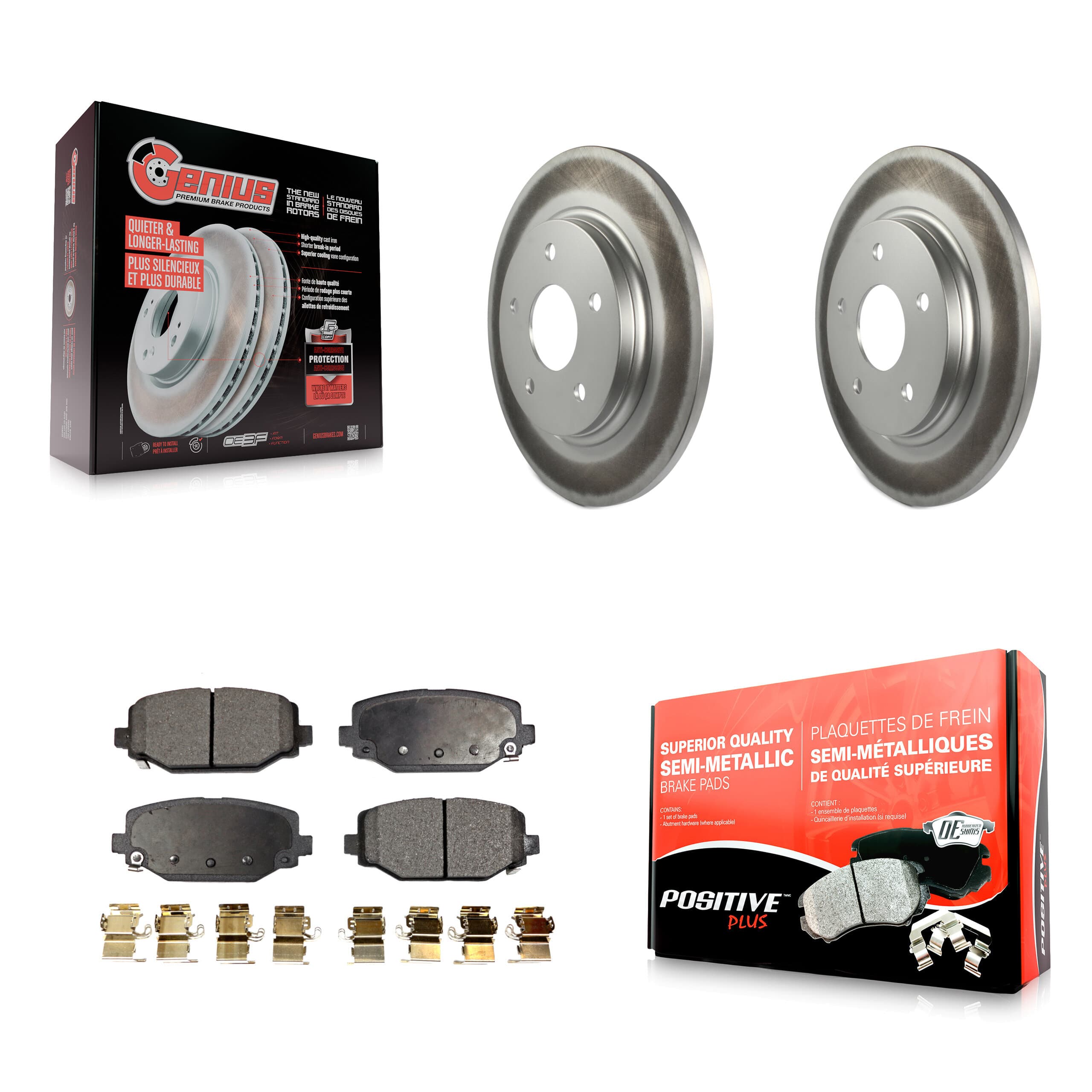 Transit Auto - KGF-101324 - Rear Disc Brake Kits image 1