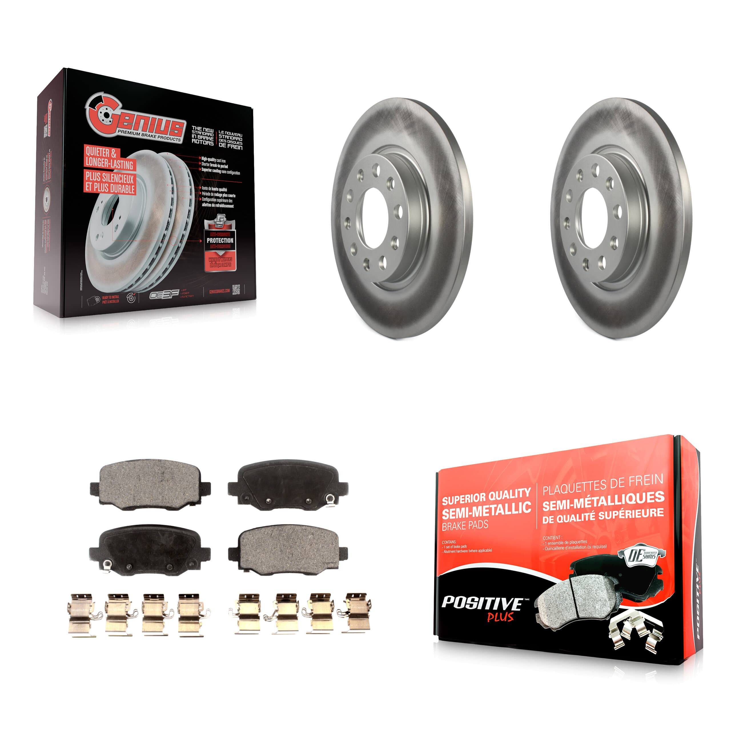Transit Auto - KGF-101333 - Rear Disc Brake Kits image 1