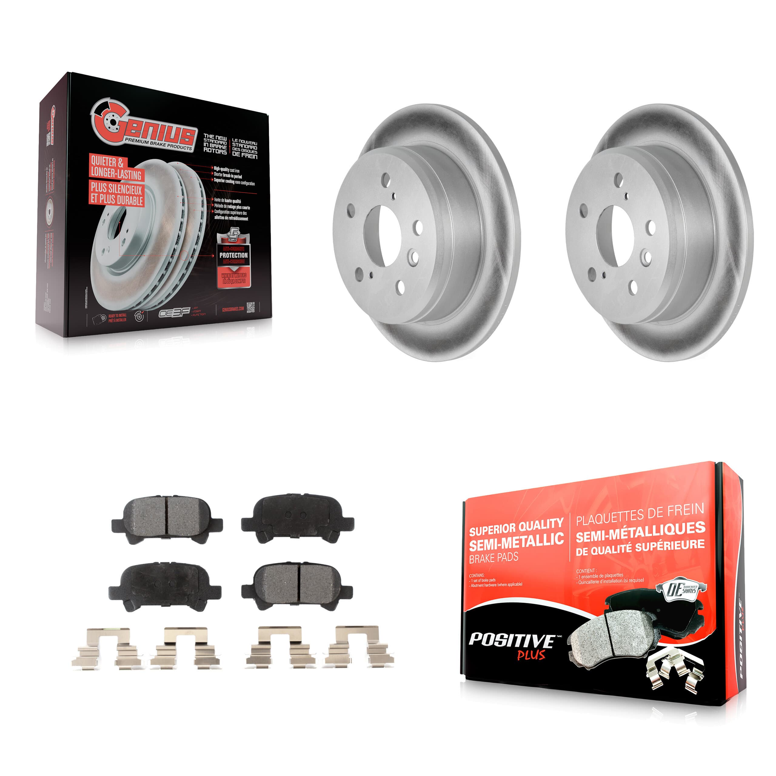 Transit Auto - KGF-101339 - Rear Disc Brake Kits image 1
