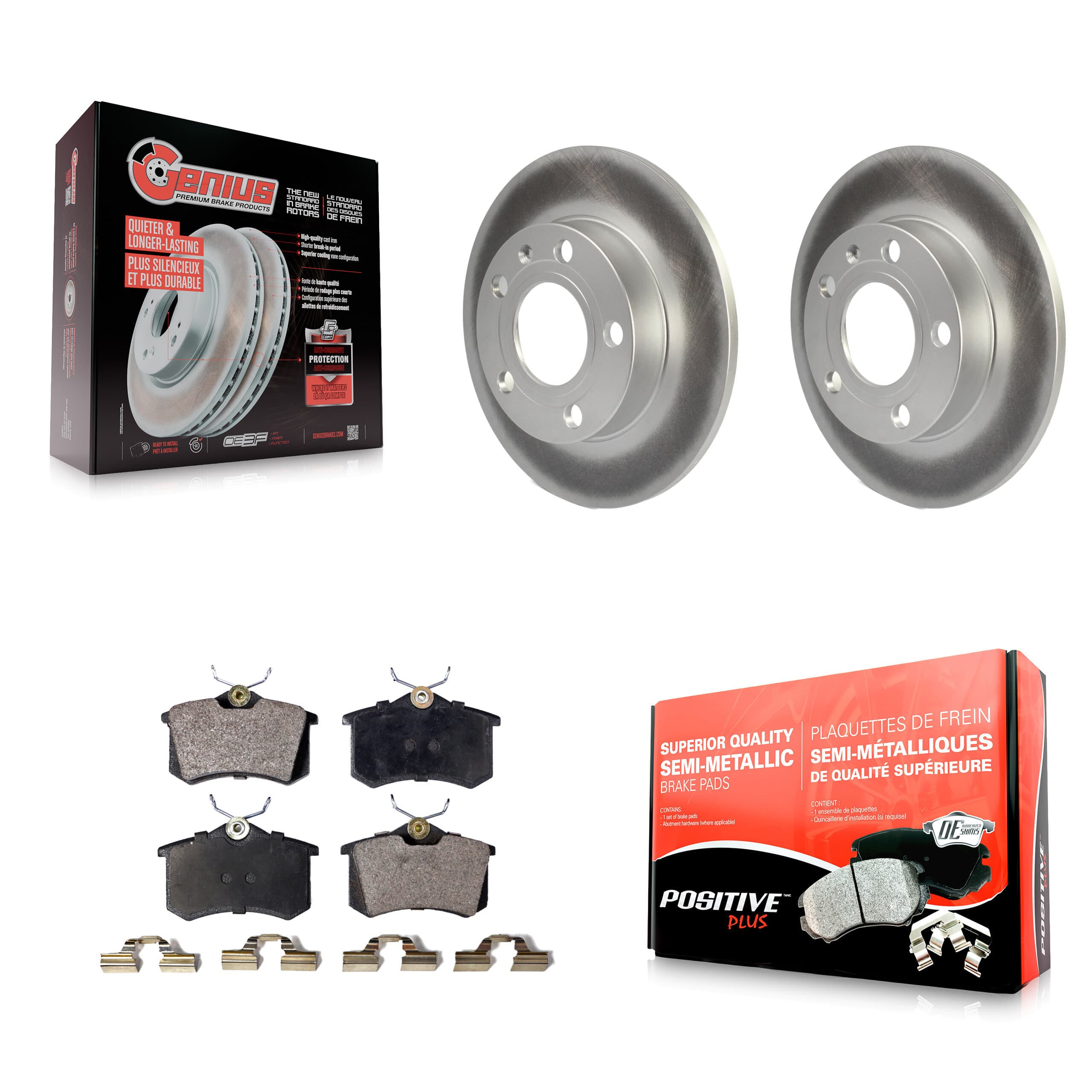 Transit Auto - KGF-101346 - Rear Disc Brake Kits image 1