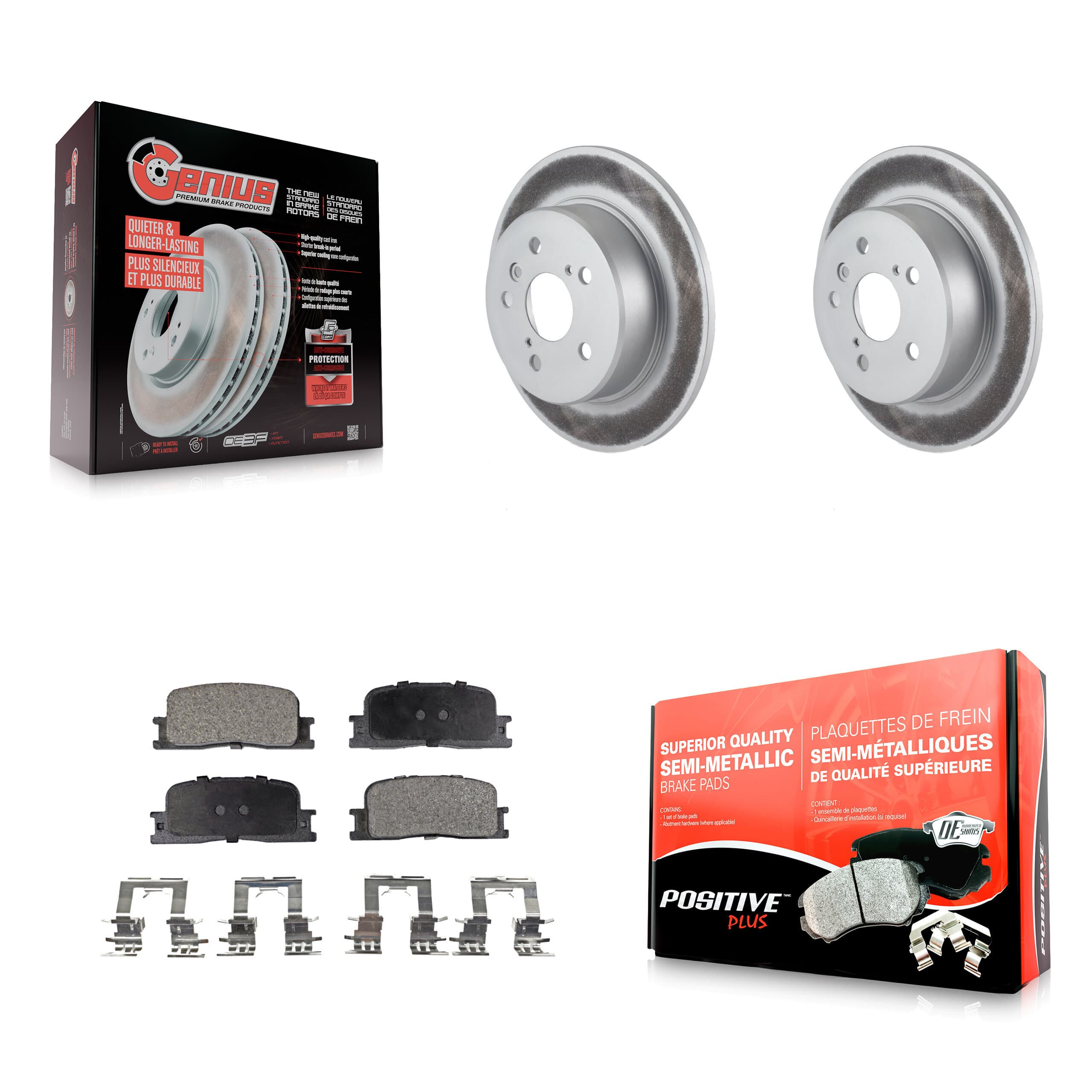 Transit Auto - KGF-101359 - Rear Disc Brake Kits image 1