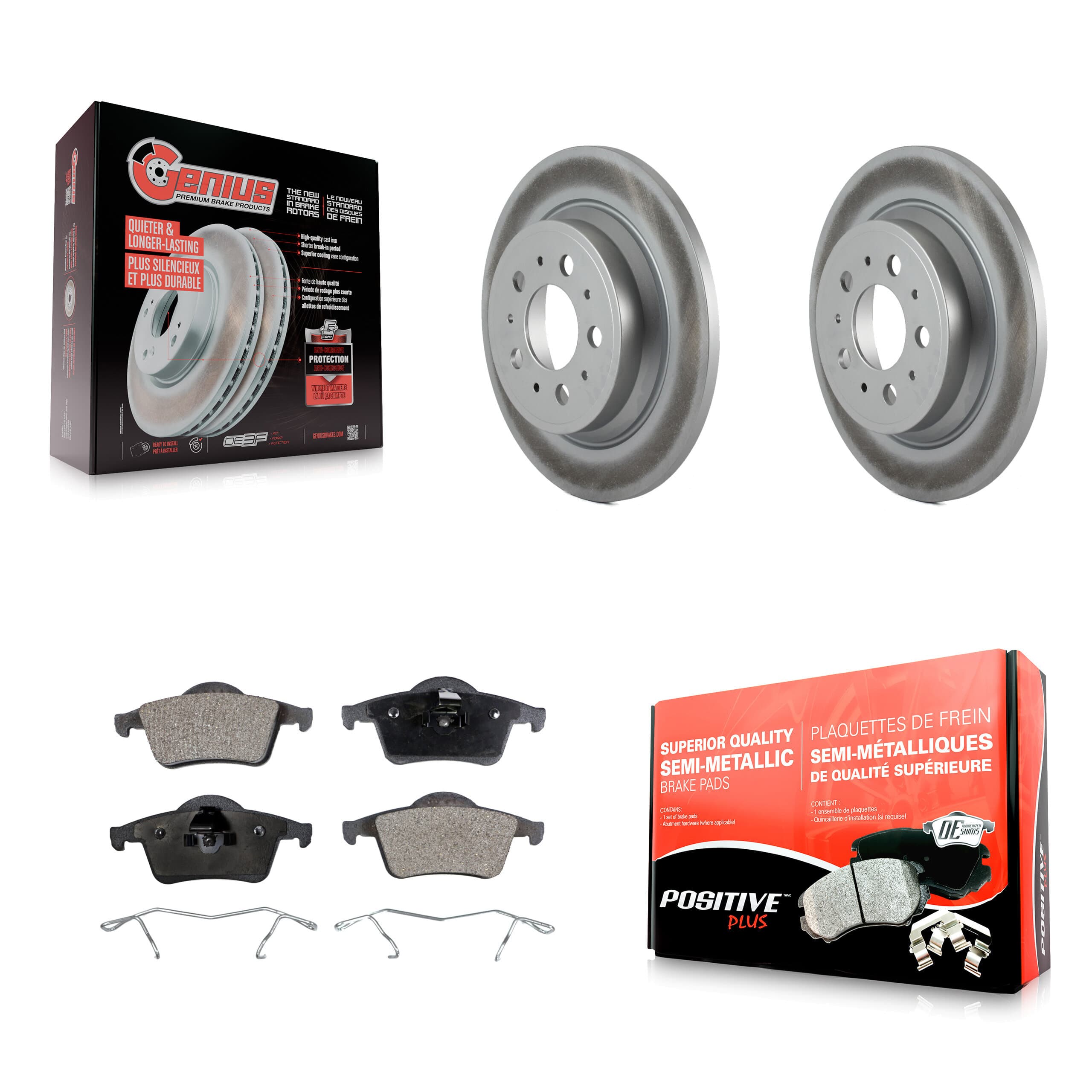 Transit Auto - KGF-101364 - Rear Disc Brake Kits image 1
