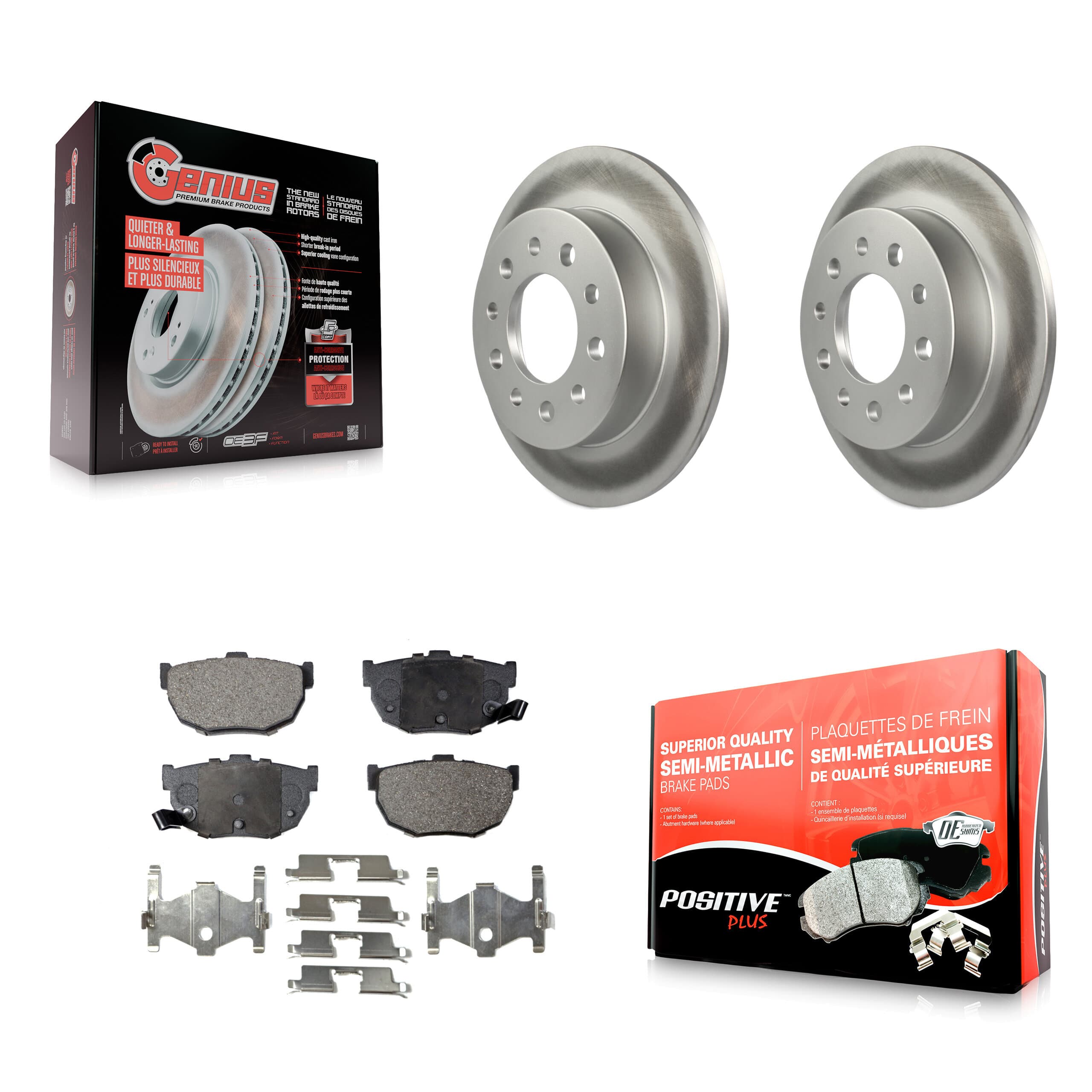 Transit Auto - KGF-101370 - Rear Disc Brake Kits image 1
