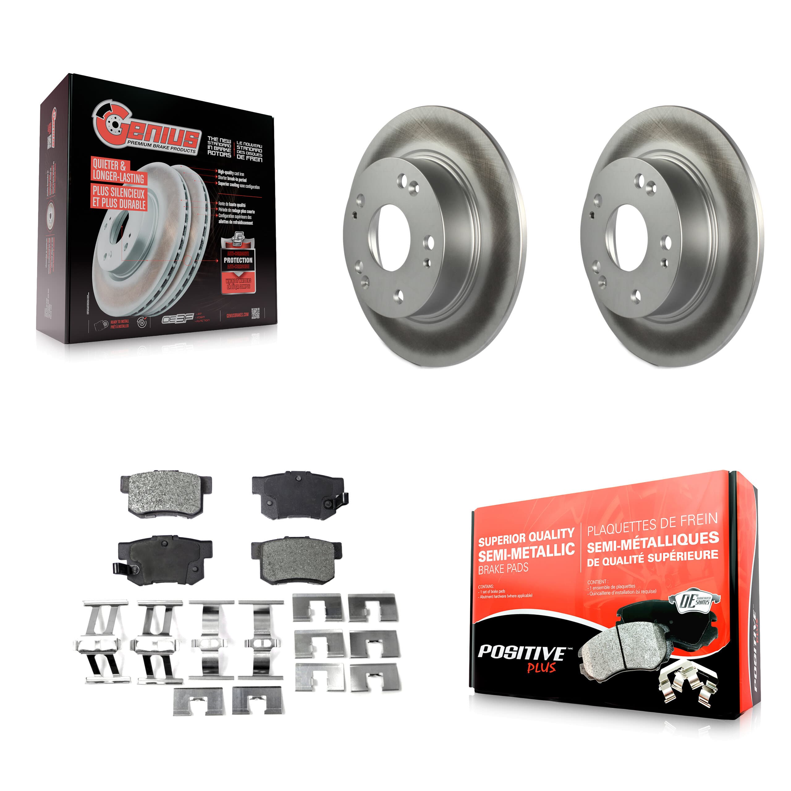 Transit Auto - KGF-101380 - Rear Disc Brake Kits image 1
