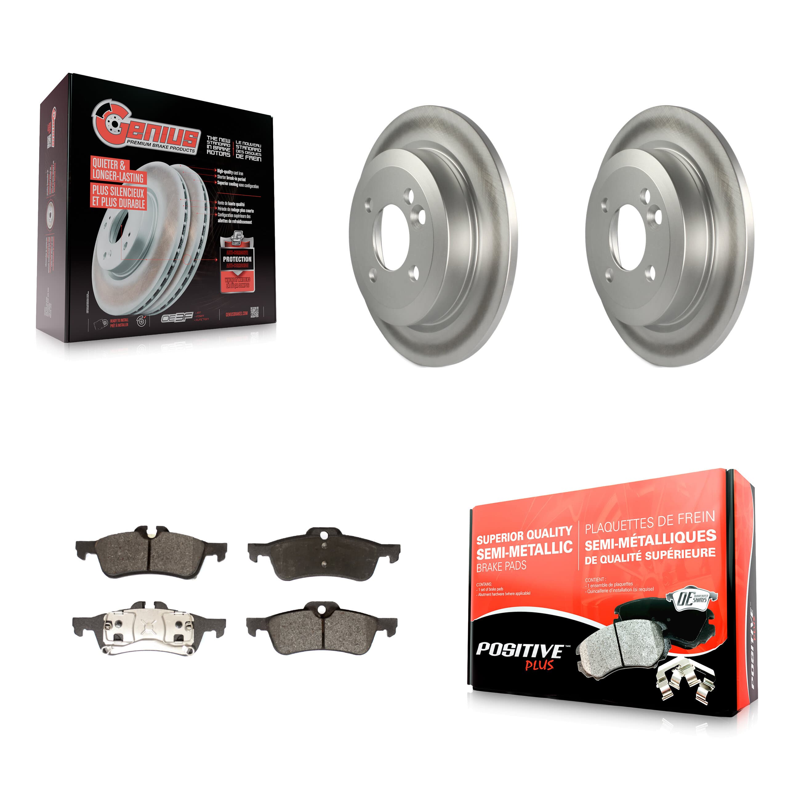 Transit Auto - KGF-101382 - Rear Disc Brake Kits image 1