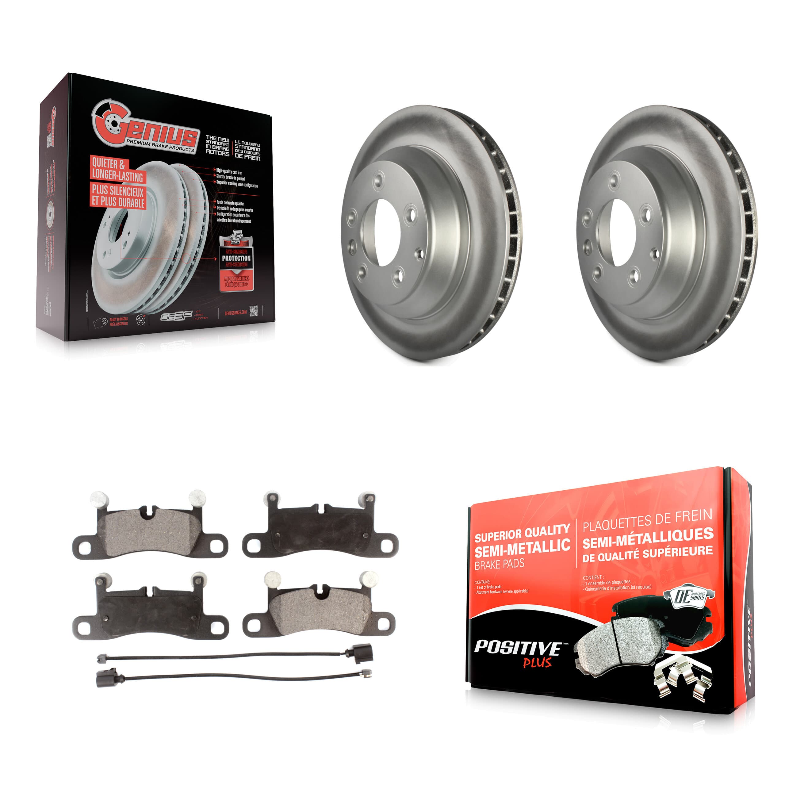 Transit Auto - KGF-101394 - Rear Disc Brake Kits image 1