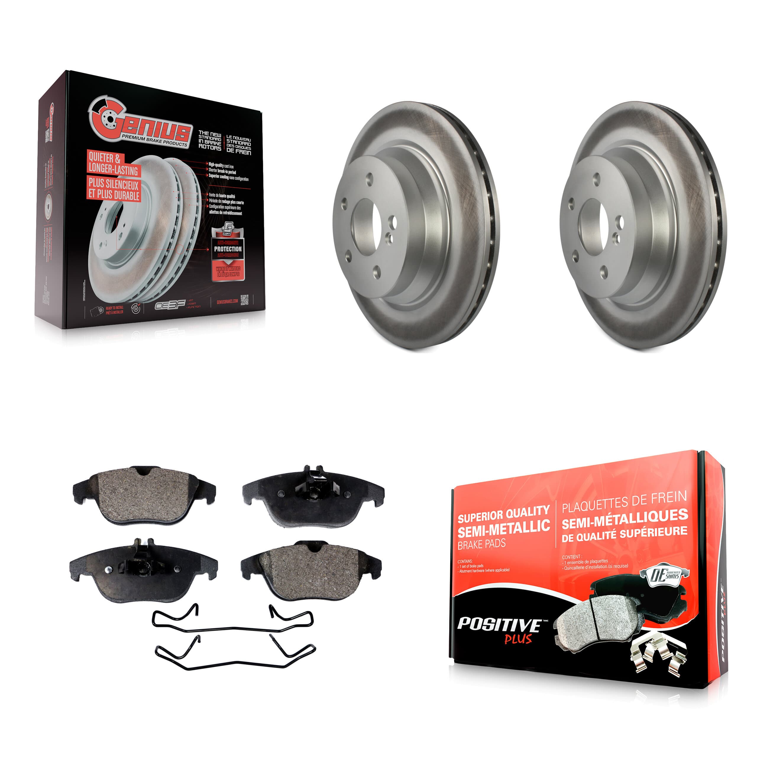Transit Auto - KGF-101396 - Rear Disc Brake Kits image 1