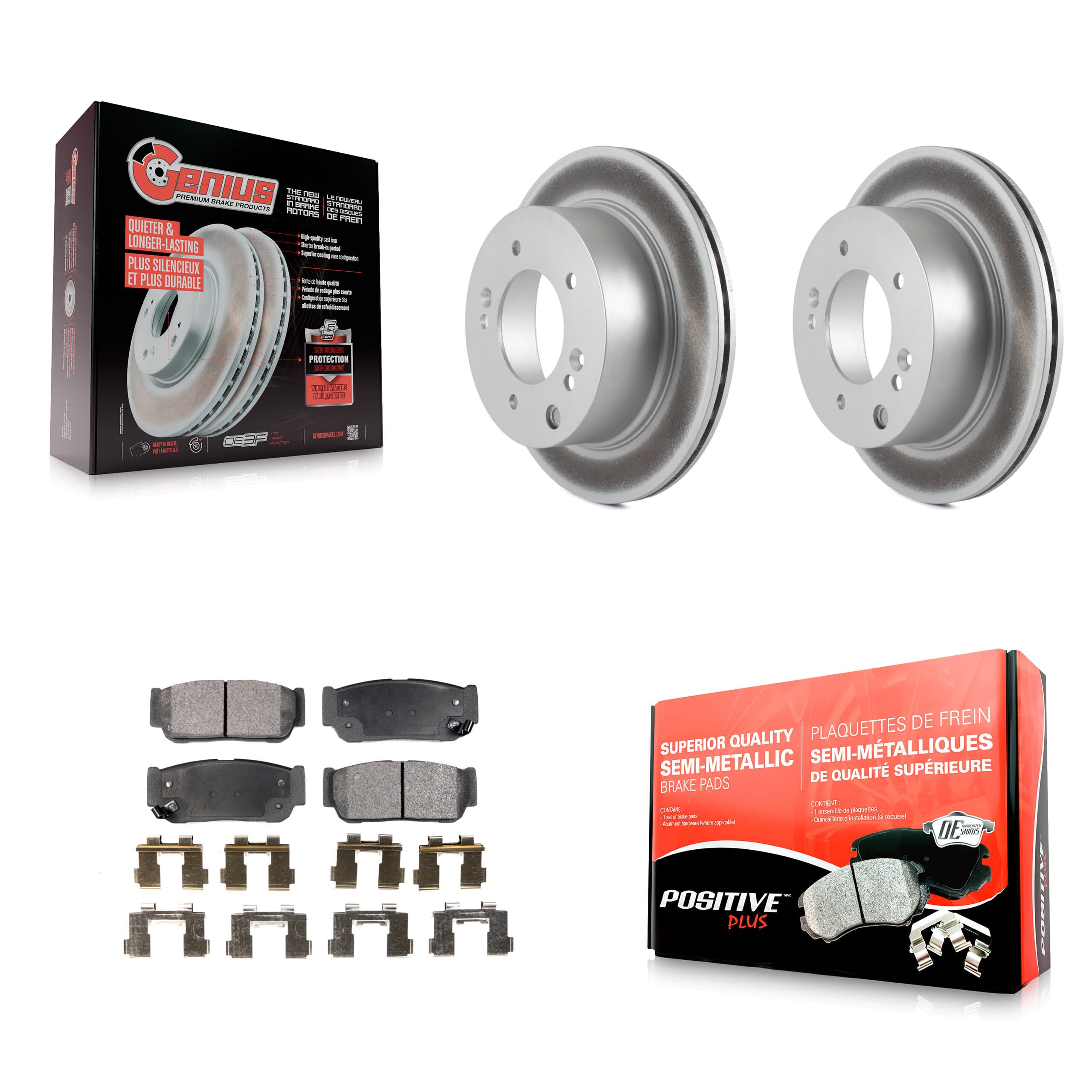 Transit Auto - KGF-101405 - Rear Disc Brake Kits image 1