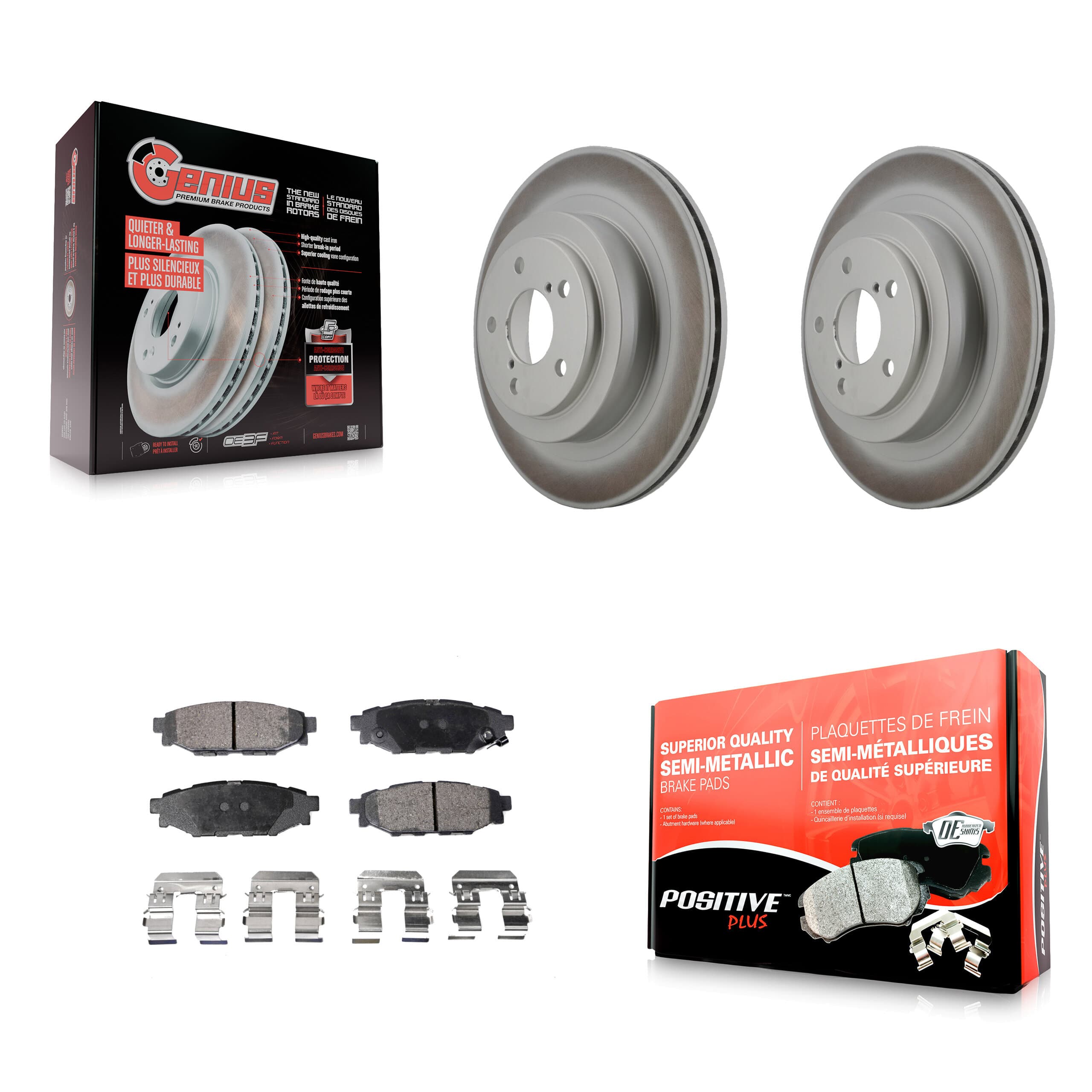 Transit Auto - KGF-101414 - Rear Disc Brake Kits image 1