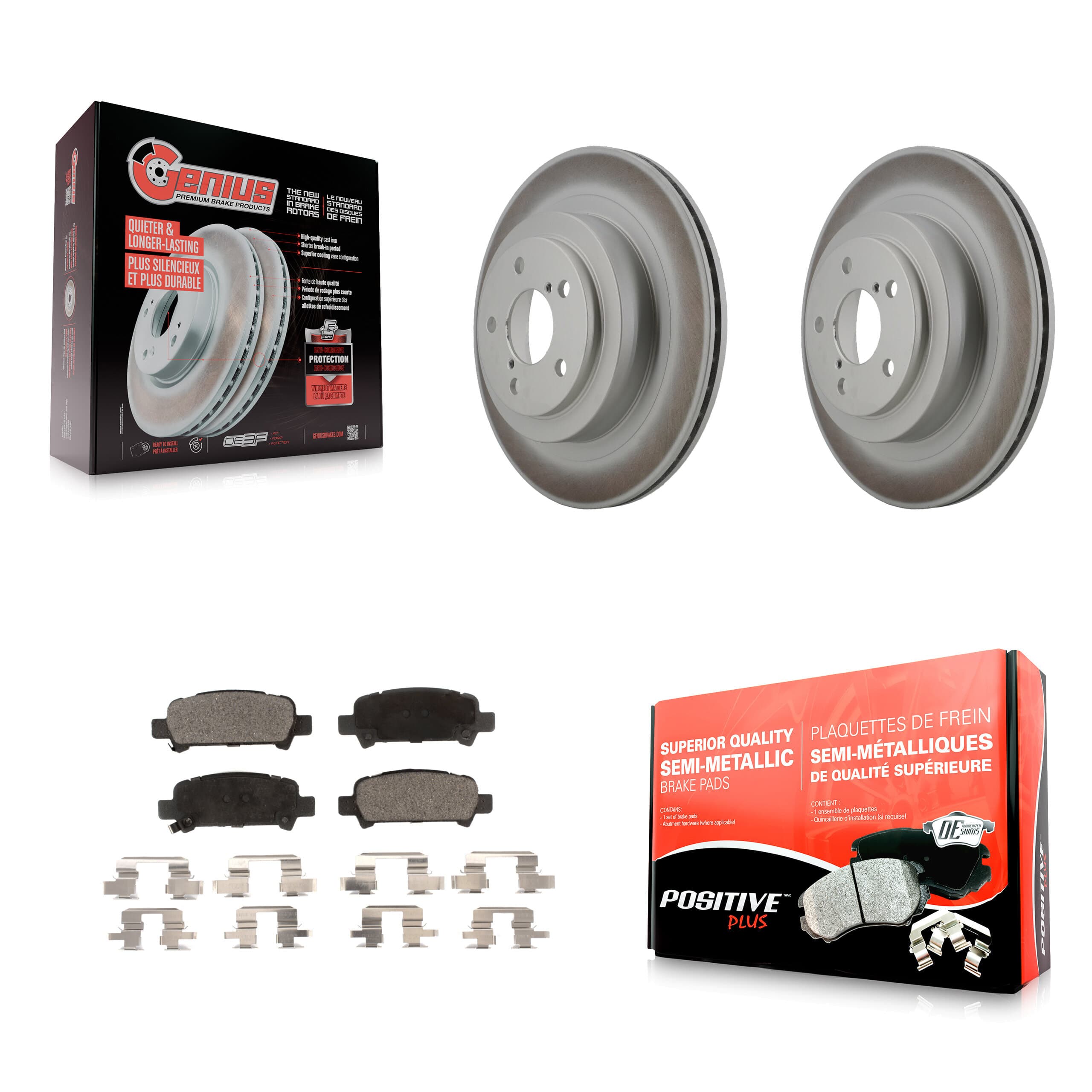 Transit Auto - KGF-101415 - Rear Disc Brake Kits image 1
