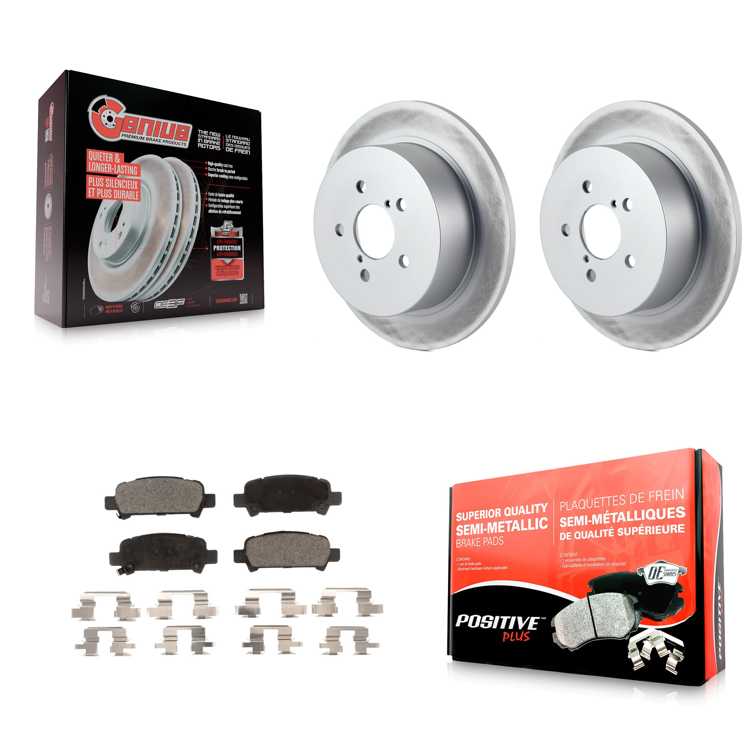 Transit Auto - KGF-101418 - Rear Disc Brake Kits image 1