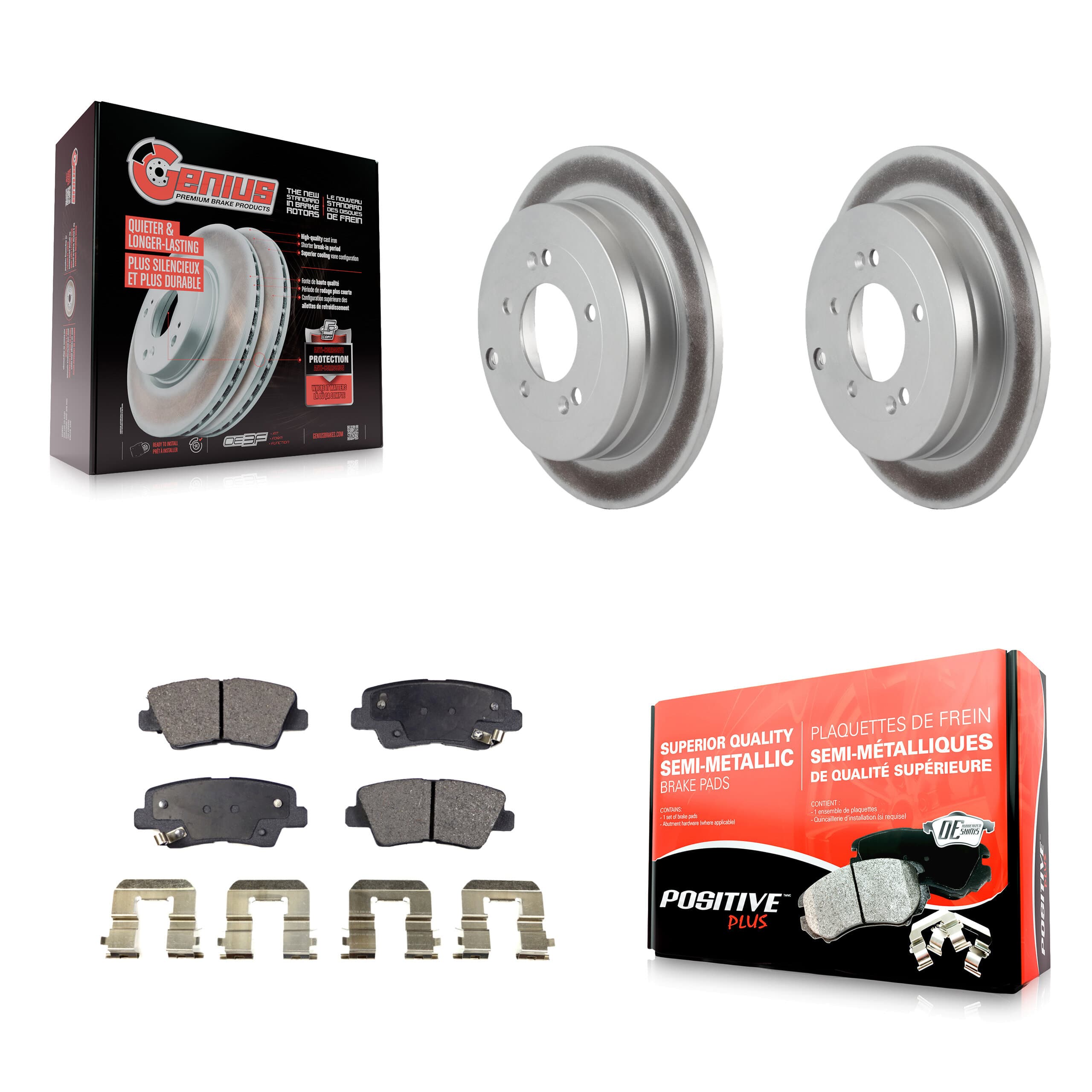 Transit Auto - KGF-101425 - Rear Disc Brake Kits image 1