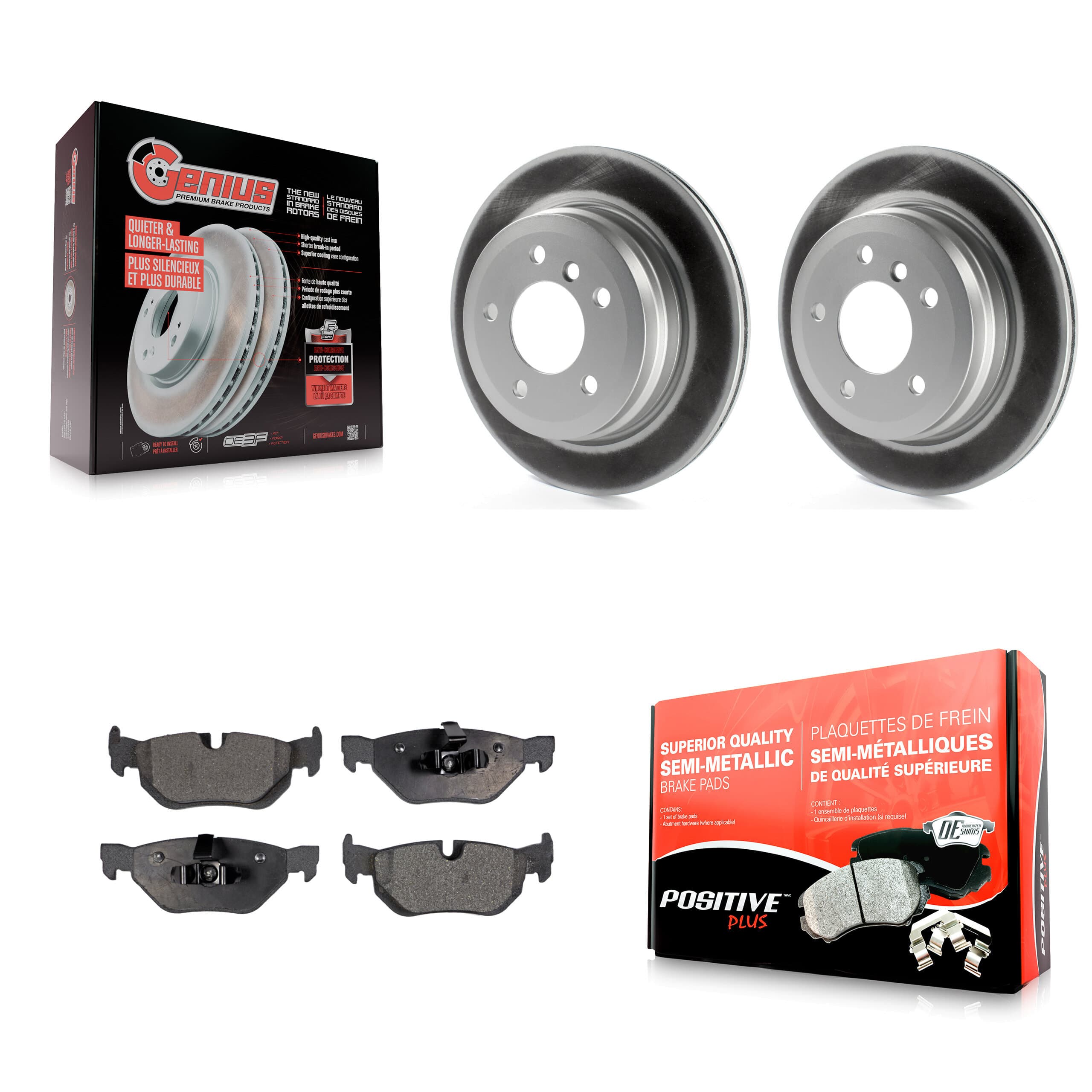 Transit Auto - KGF-101451 - Rear Disc Brake Kits image 1