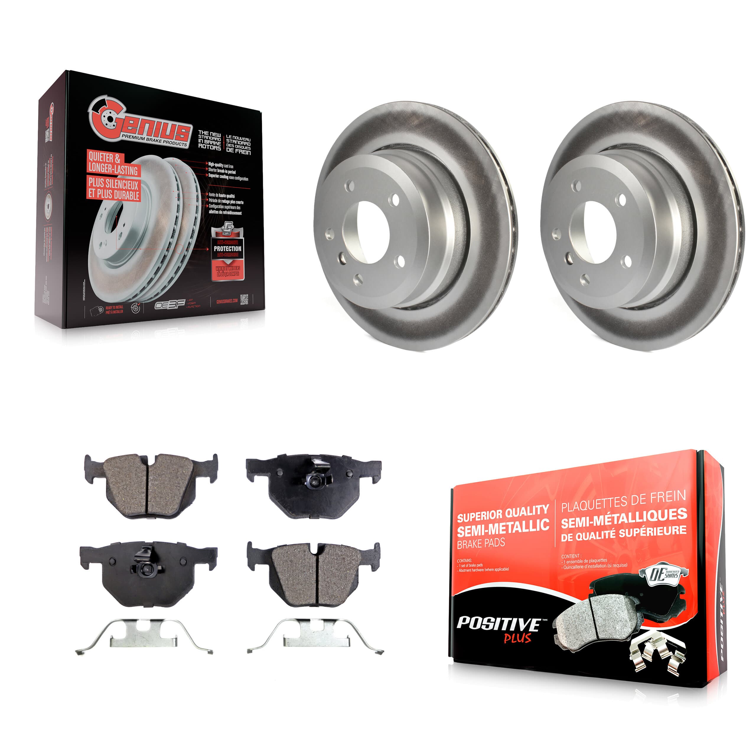 Transit Auto - KGF-101452 - Rear Disc Brake Kits image 1